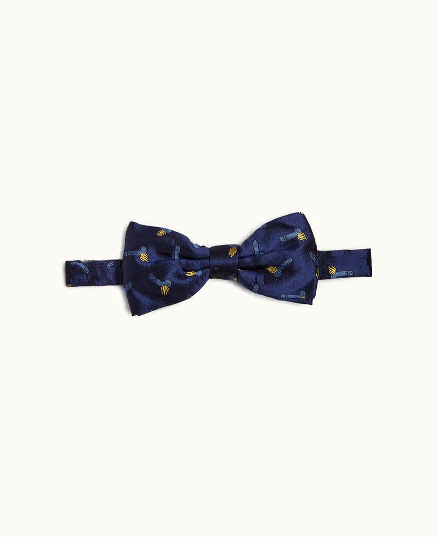 Fornasetti Fornasetti Bowtie Fallo Volare In Blue