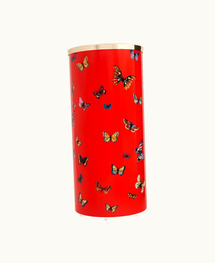 Fornasetti Fornasetti Umbrella Stand Farfalle In Multicolour C13Y025FOR21ROS