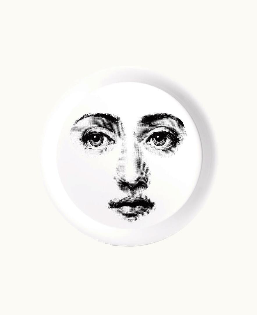 Fornasetti Tray Tema E Variazioni N.6 In White / Black