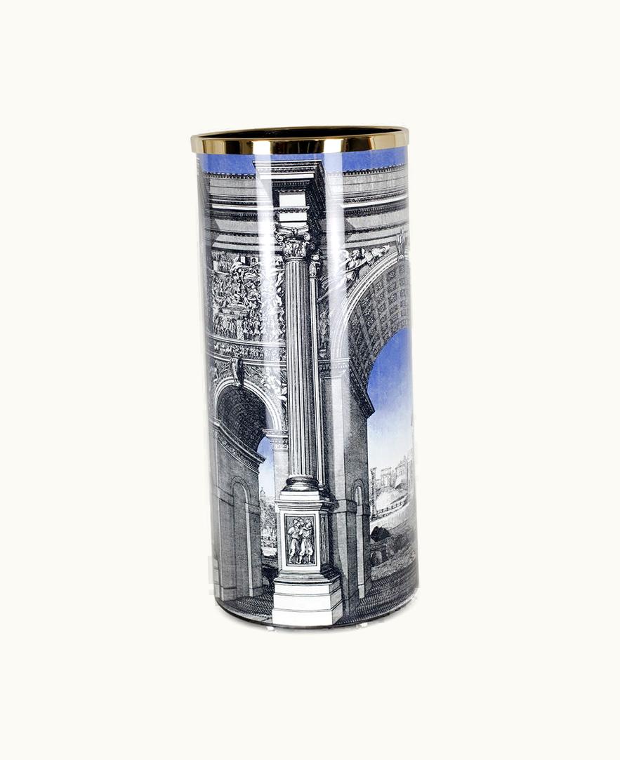 Fornasetti Umbrella Stand Arco Romano In Multicolour