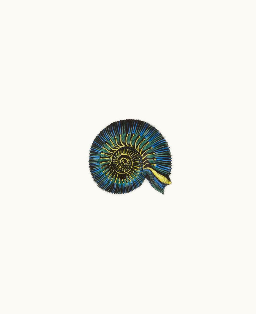 Fornasetti Ashtray Conchiglia Fossile In Multicolour