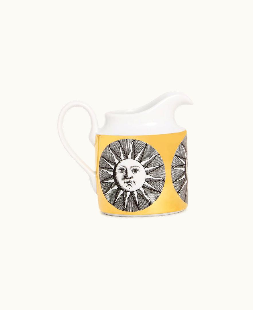 Fornasetti Milk Jug Soli In White / Black