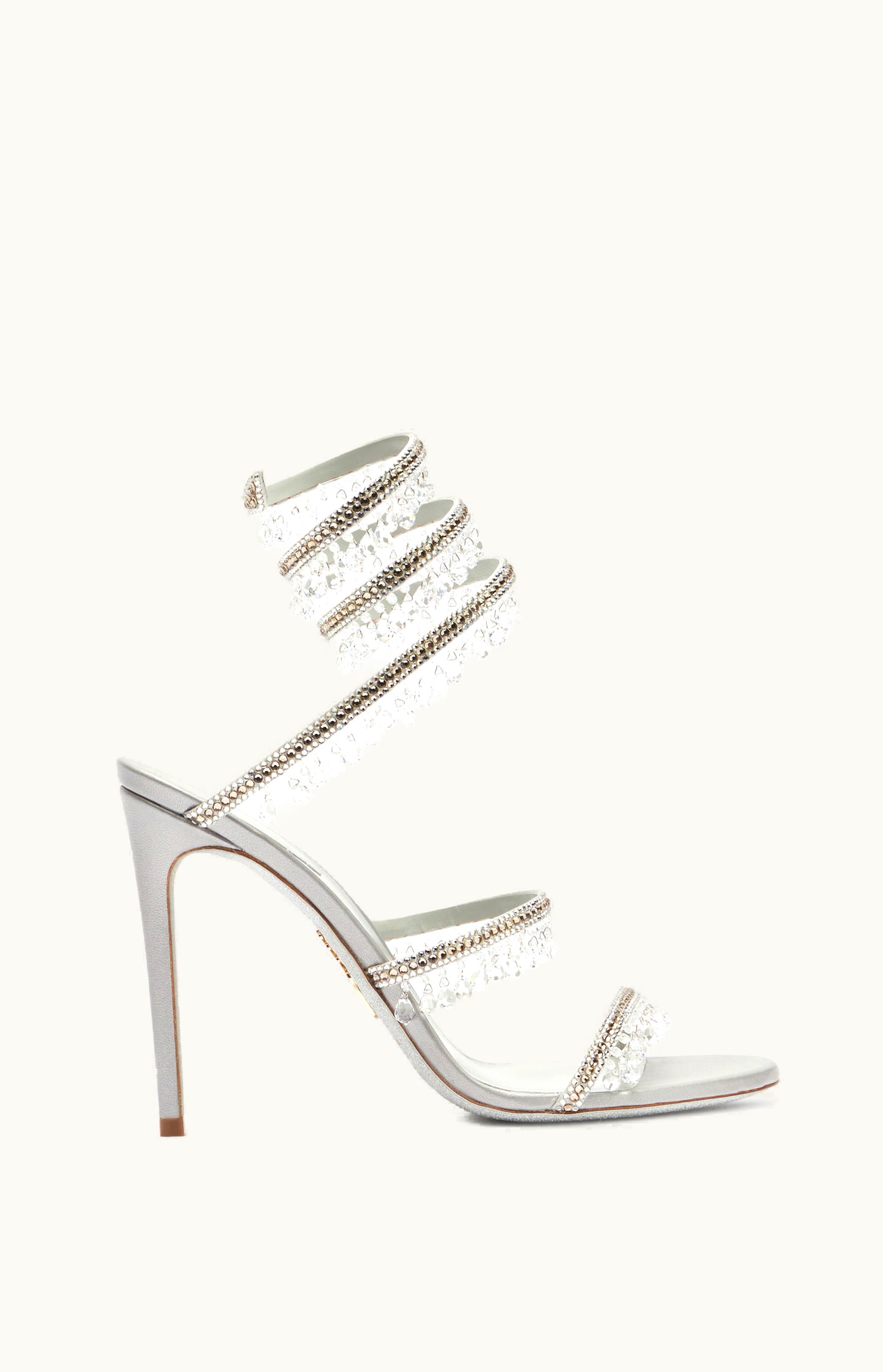 René Caovilla René Caovilla Chandelier Silver Sandal 105