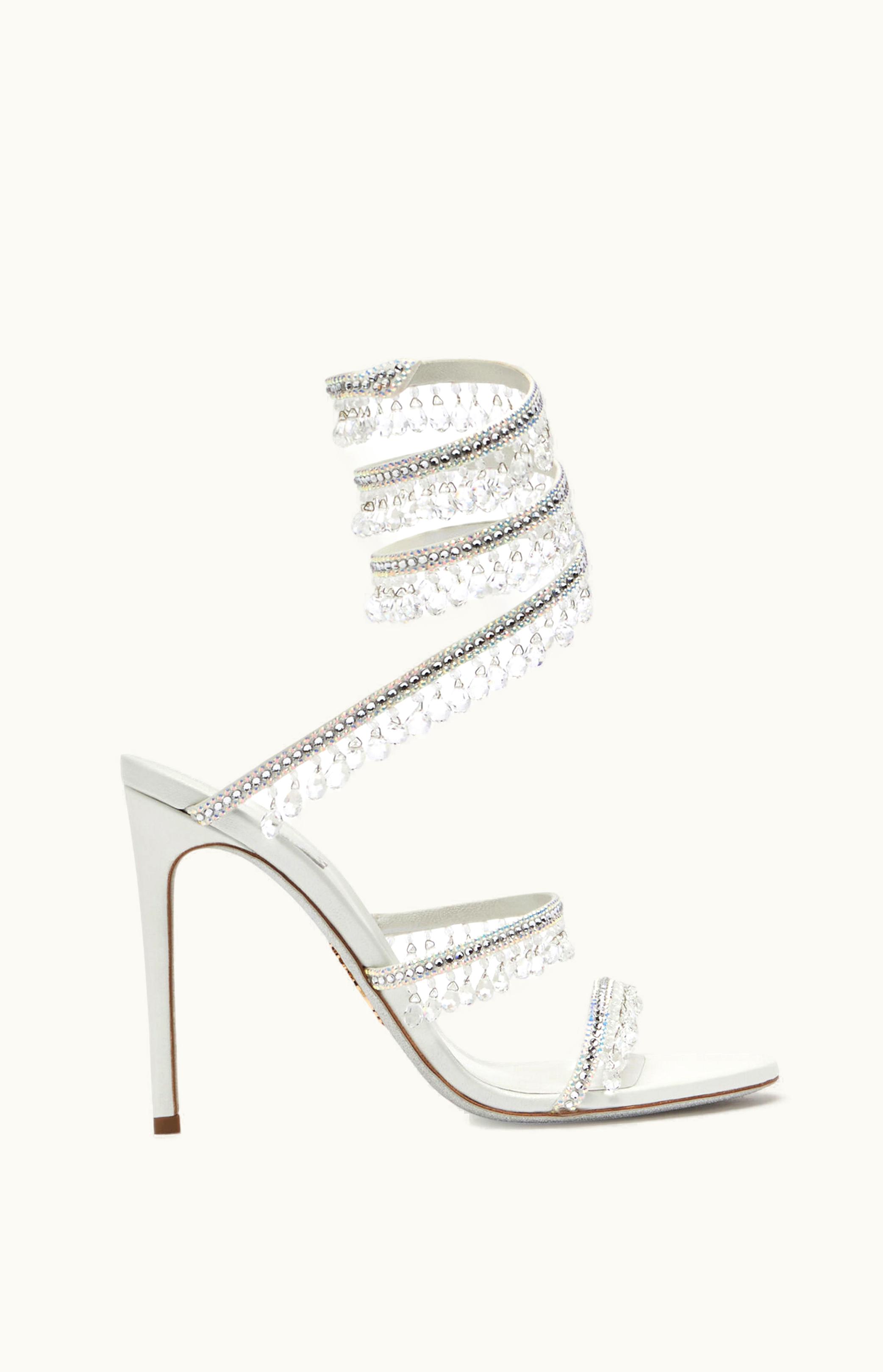 René Caovilla René Caovilla Chandelier Ivory Sandal 105