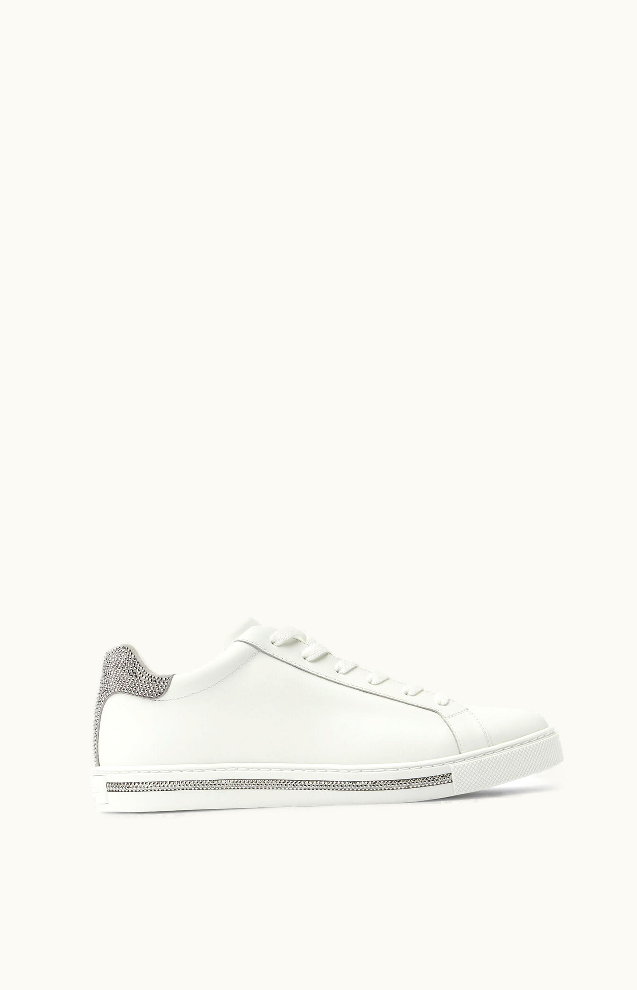 René Caovilla René Caovilla Xtra White And Silver Sneaker 15