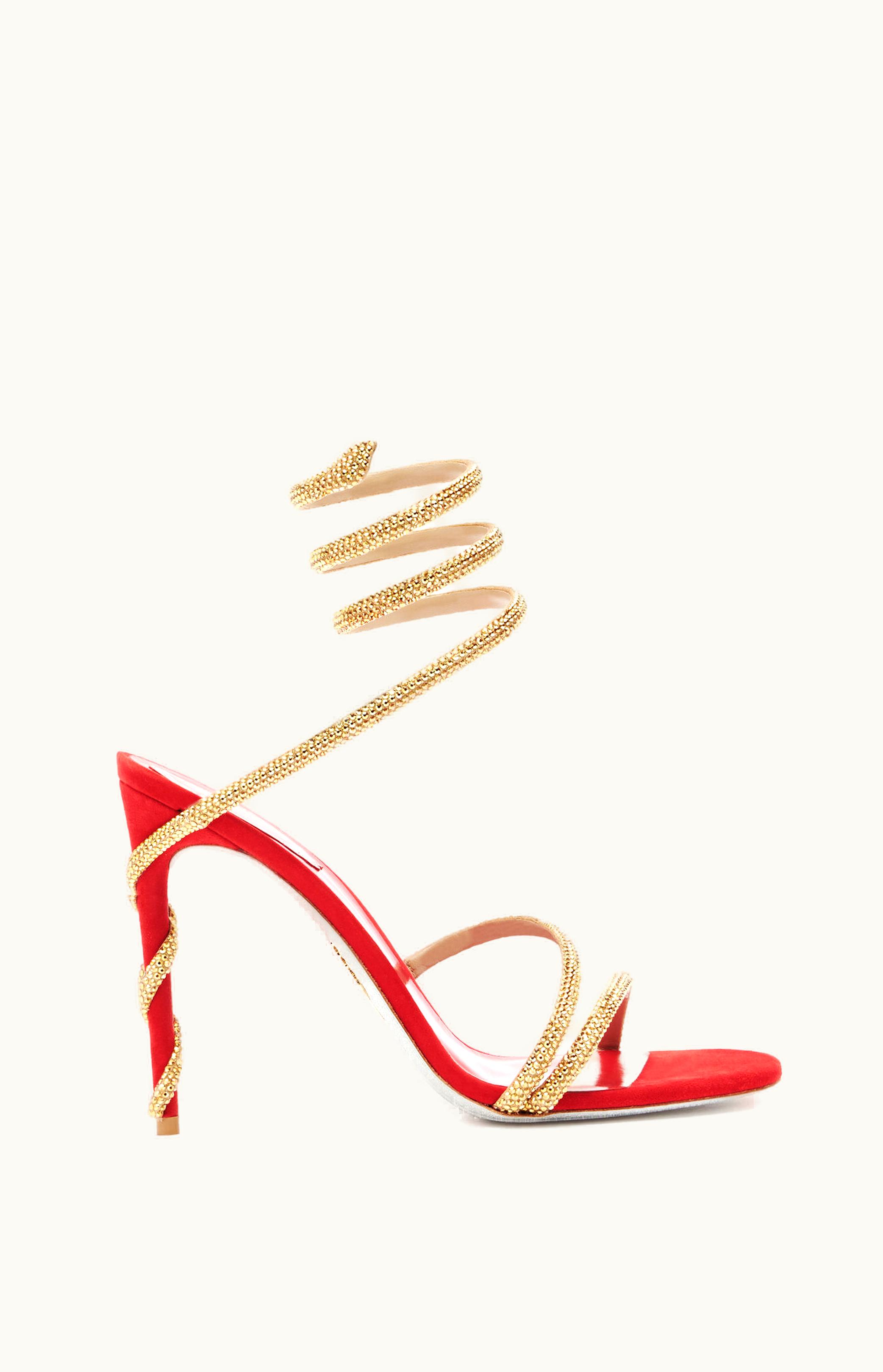 René Caovilla René Caovilla Margot Red Jewel Sandal 105