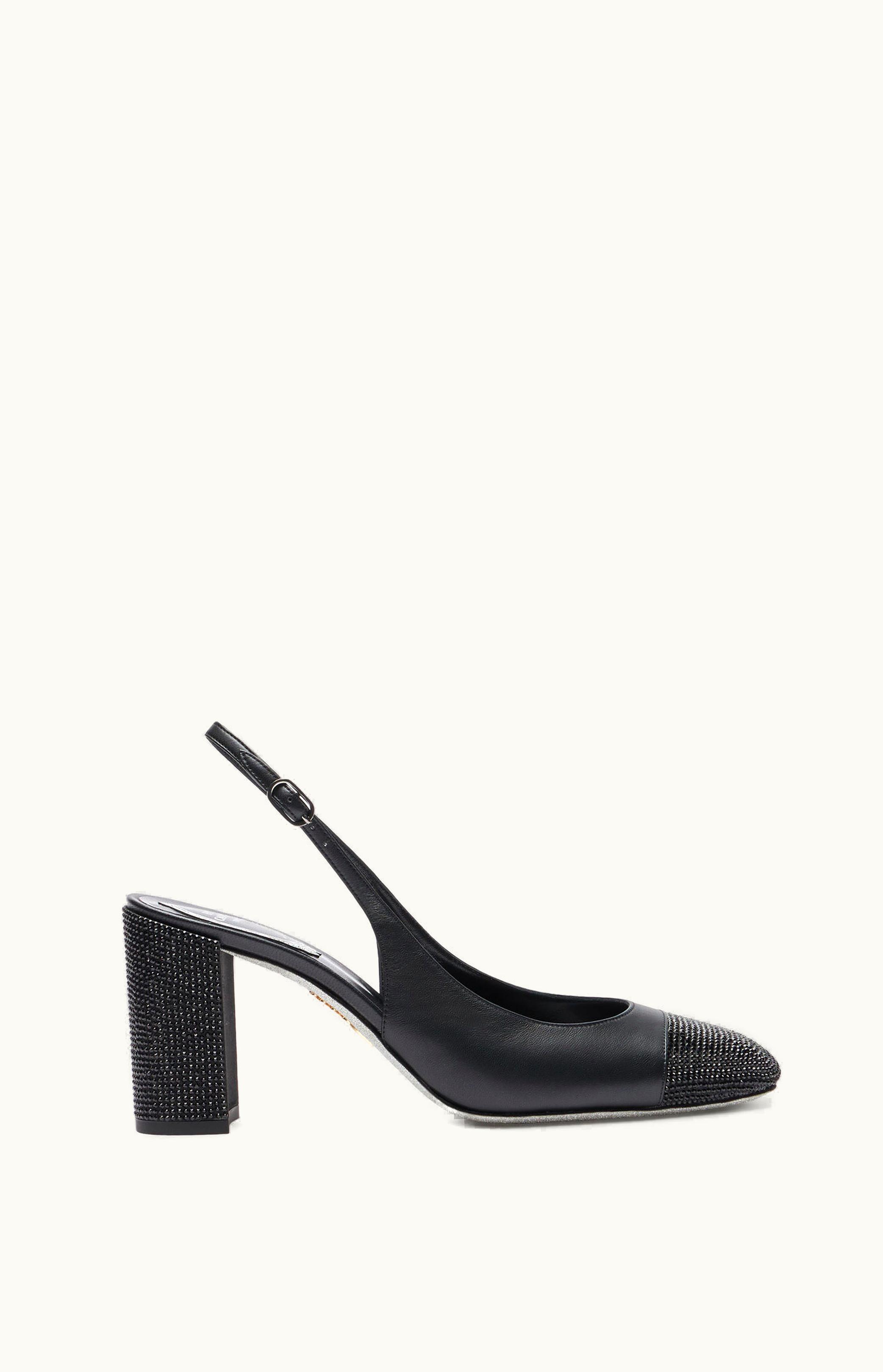 René Caovilla René Caovilla Kristen Black Slingback 80