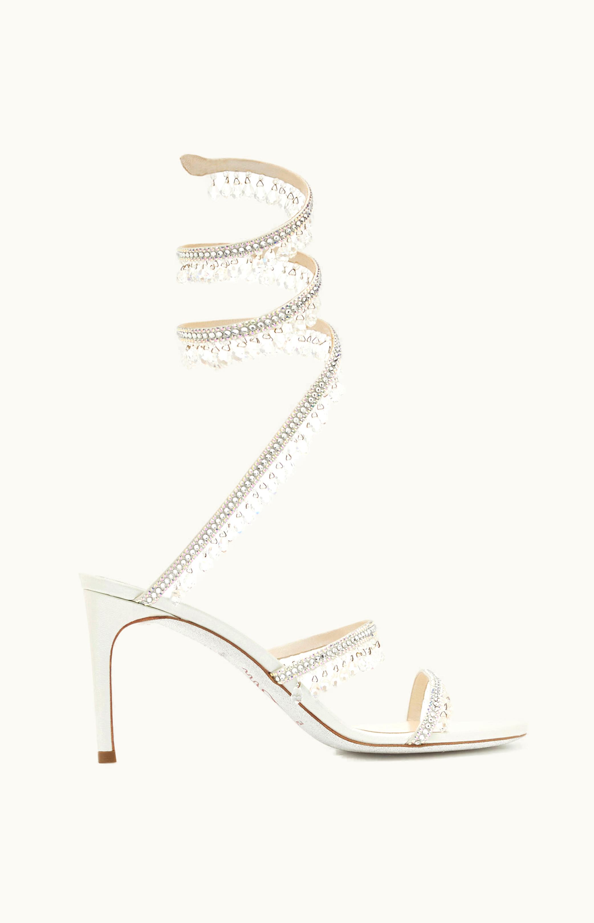 René Caovilla René Caovilla Chandelier Silver Sandal 80