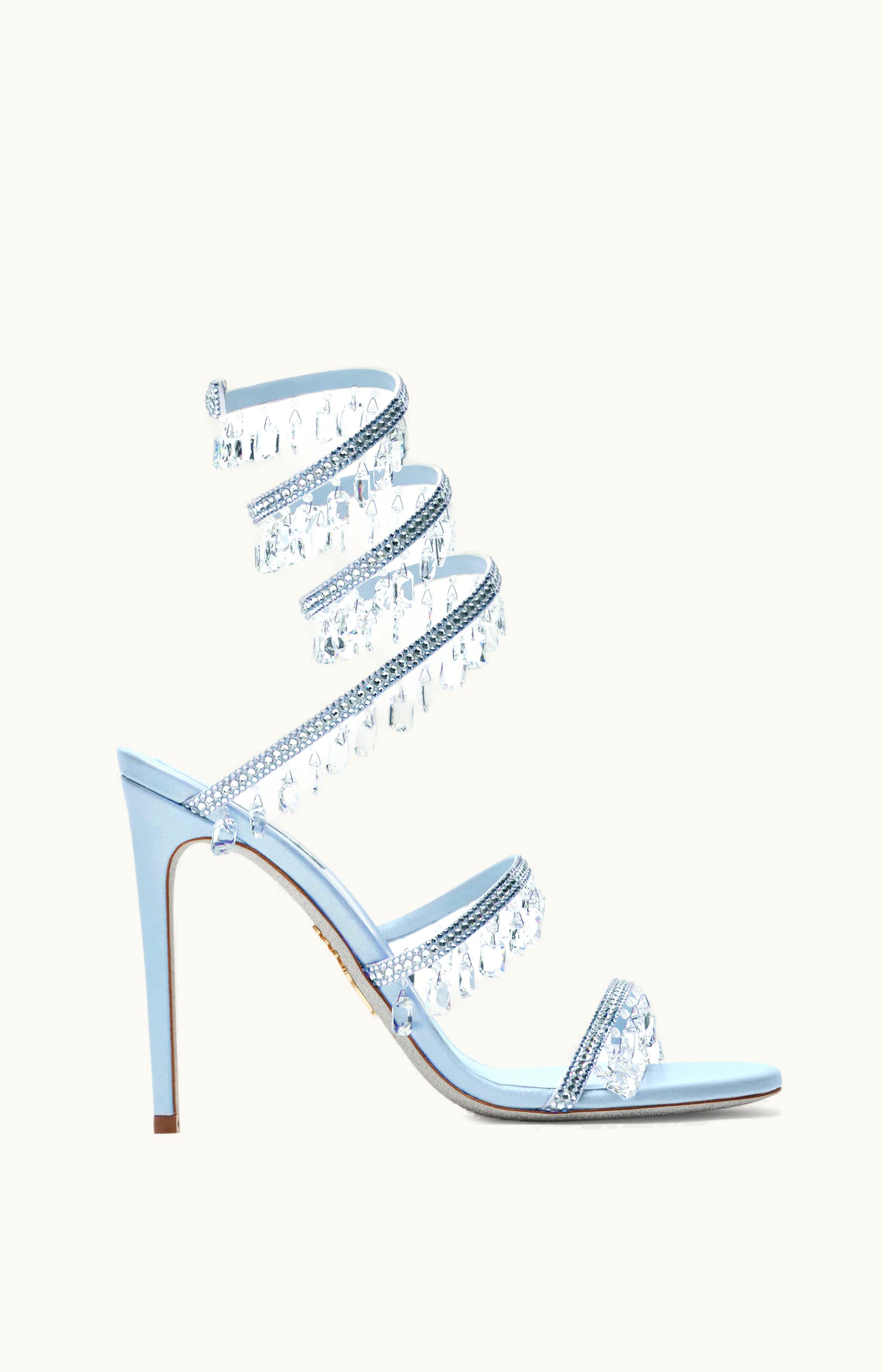 René Caovilla René Caovilla Chandelier Azure Sandal 105