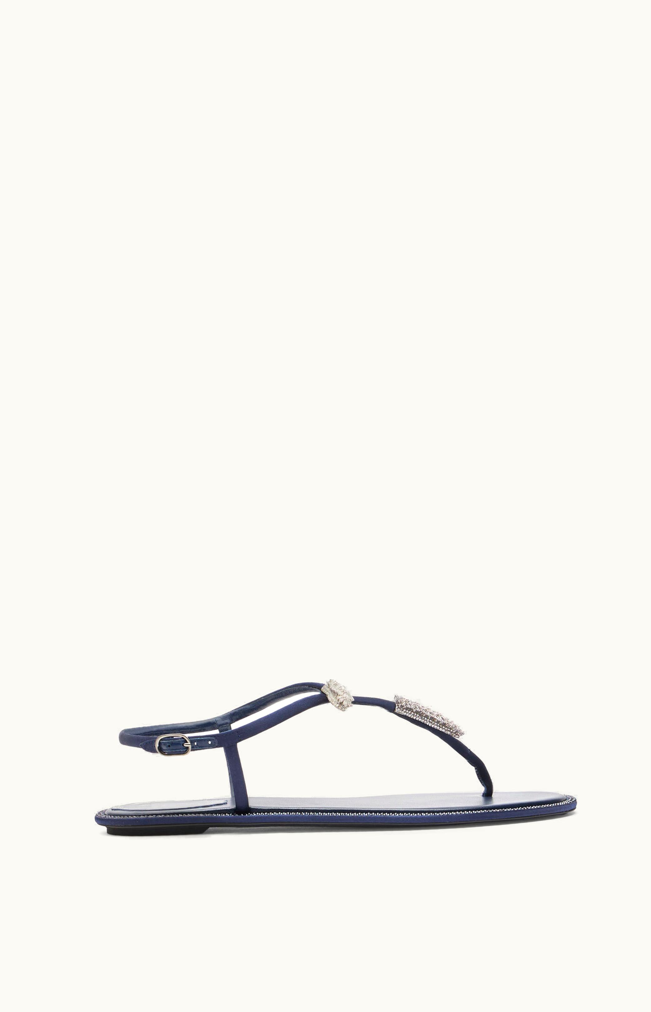 René Caovilla René Caovilla Serpente Indigo Thong Sandal 10