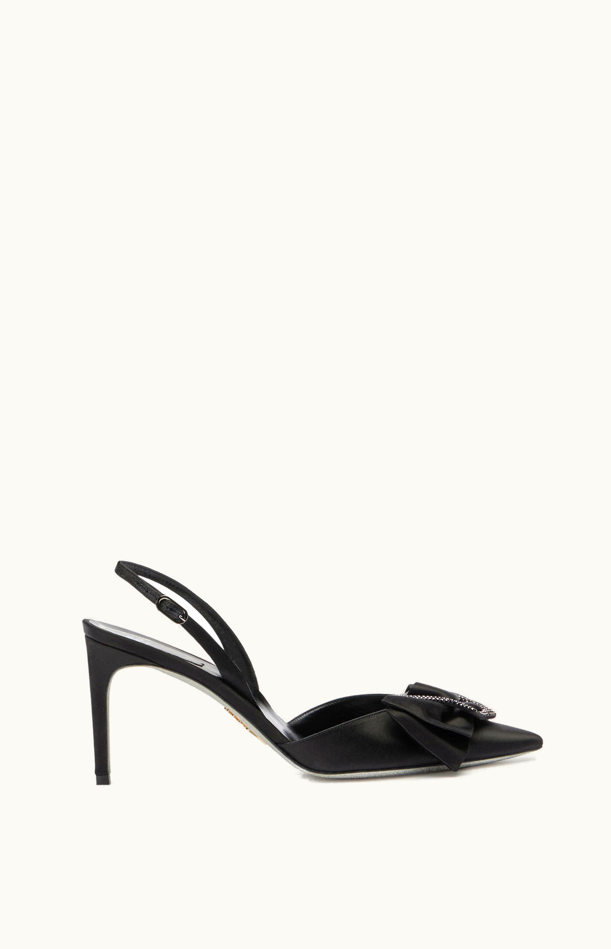 René Caovilla René Caovilla Sara Black Slingback 80