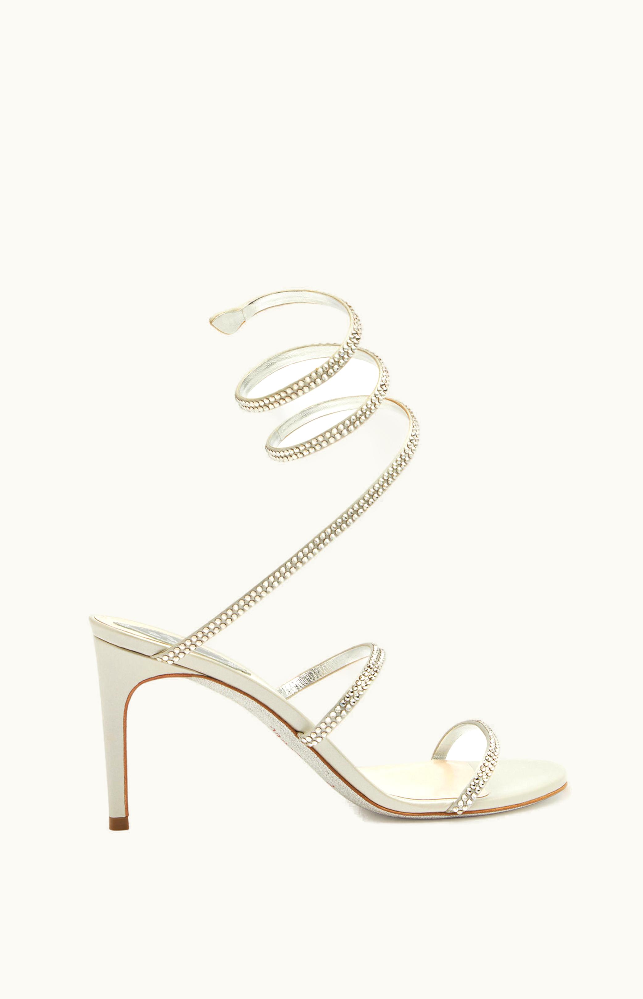 René Caovilla René Caovilla Cleo Grey Sandal 80