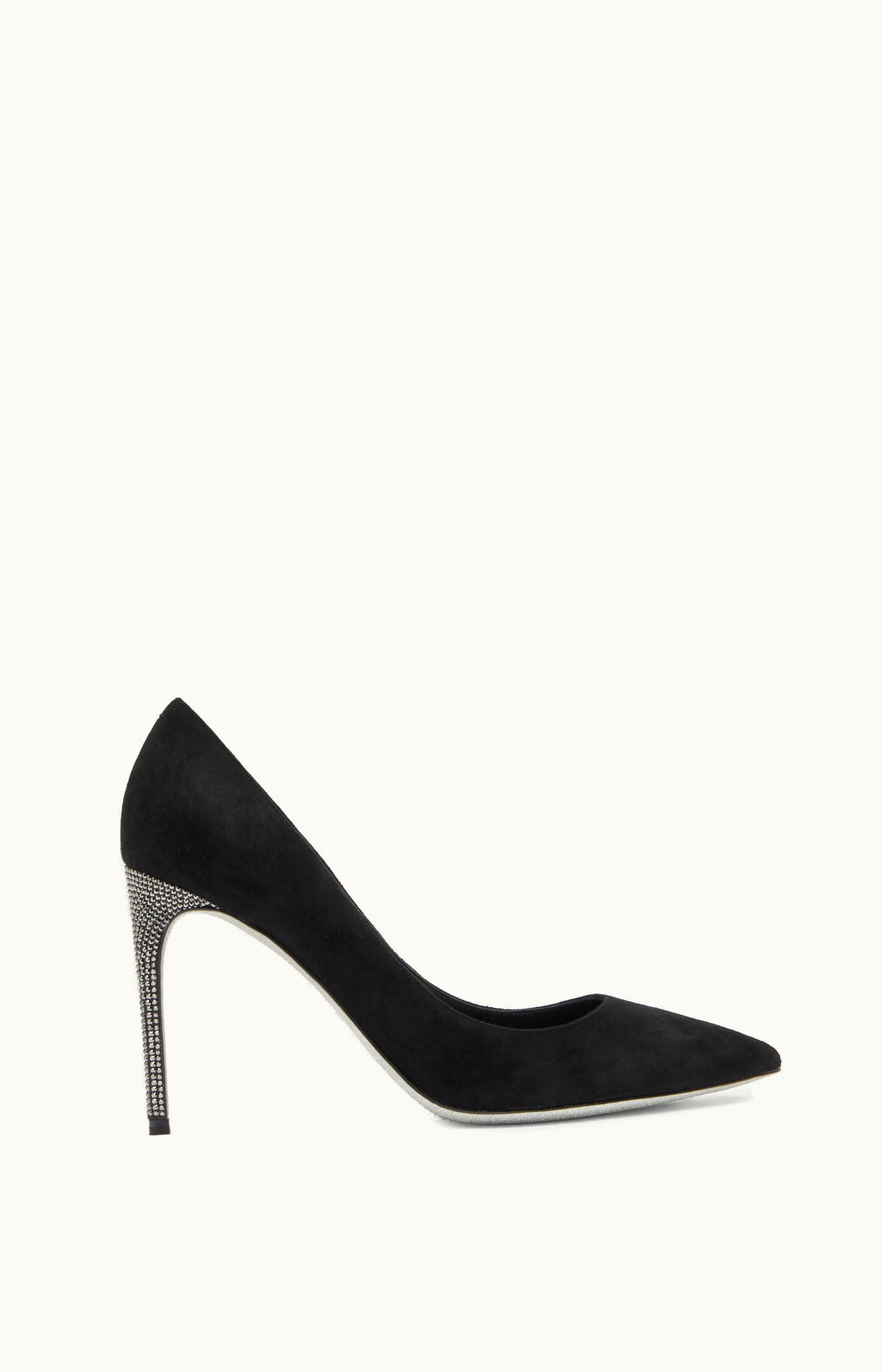 René Caovilla René Caovilla Yasmine Crystal Black Pump 100