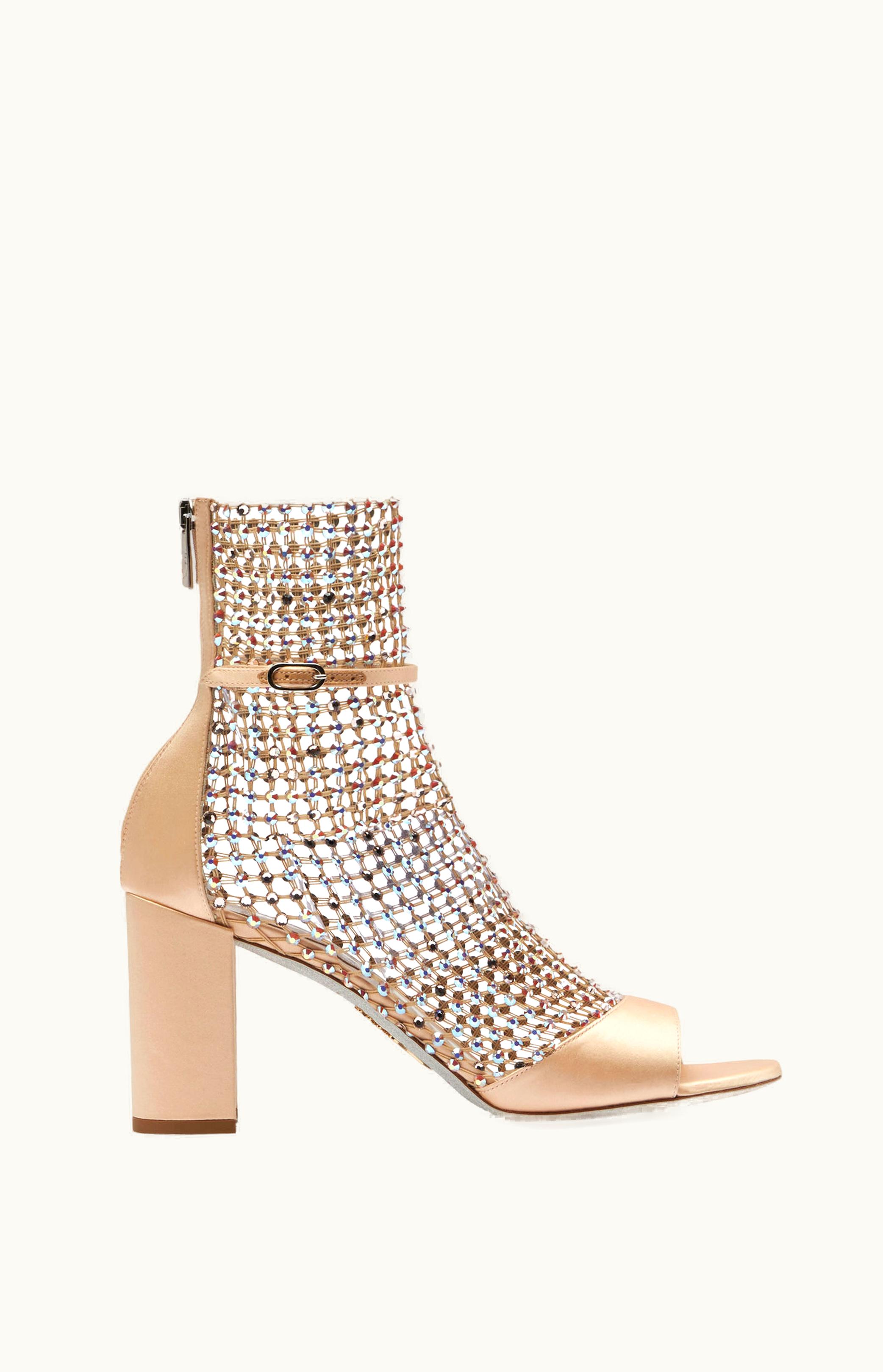 René Caovilla René Caovilla Galaxia Nude Sandal 80