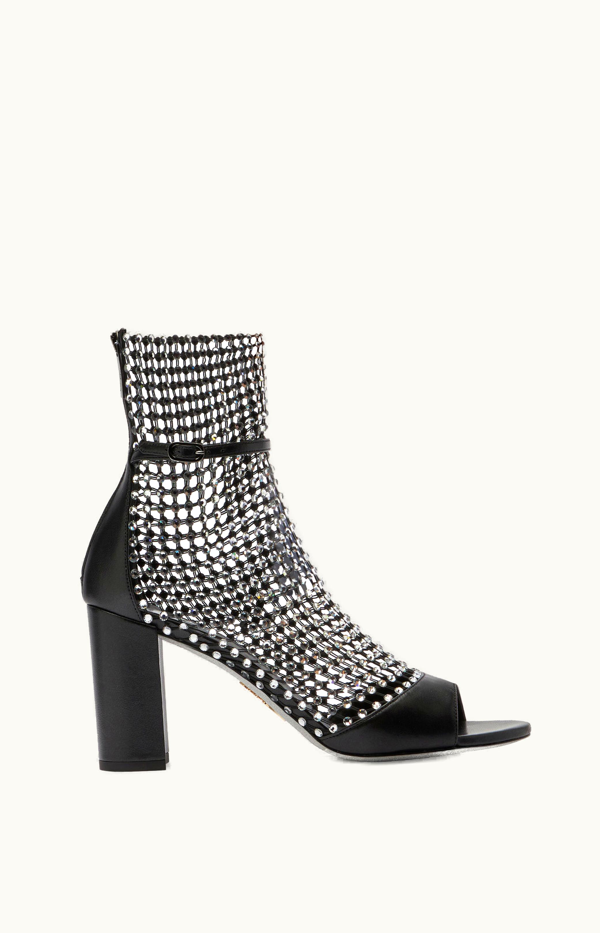 René Caovilla René Caovilla Galaxia Black Sandal 80