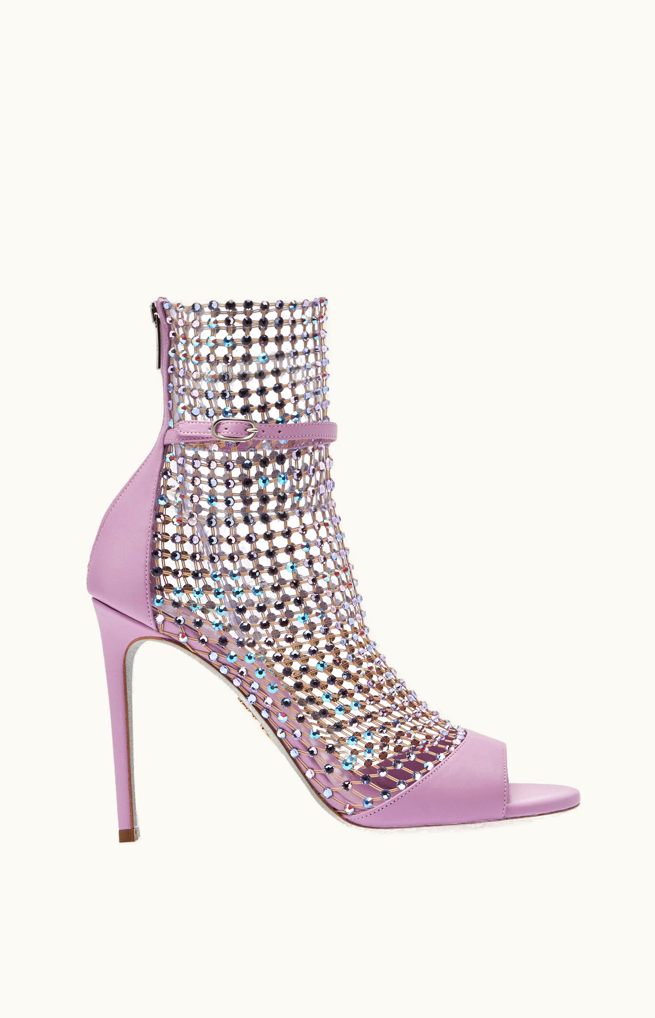 René Caovilla René Caovilla Galaxia Mauve Sandal 105