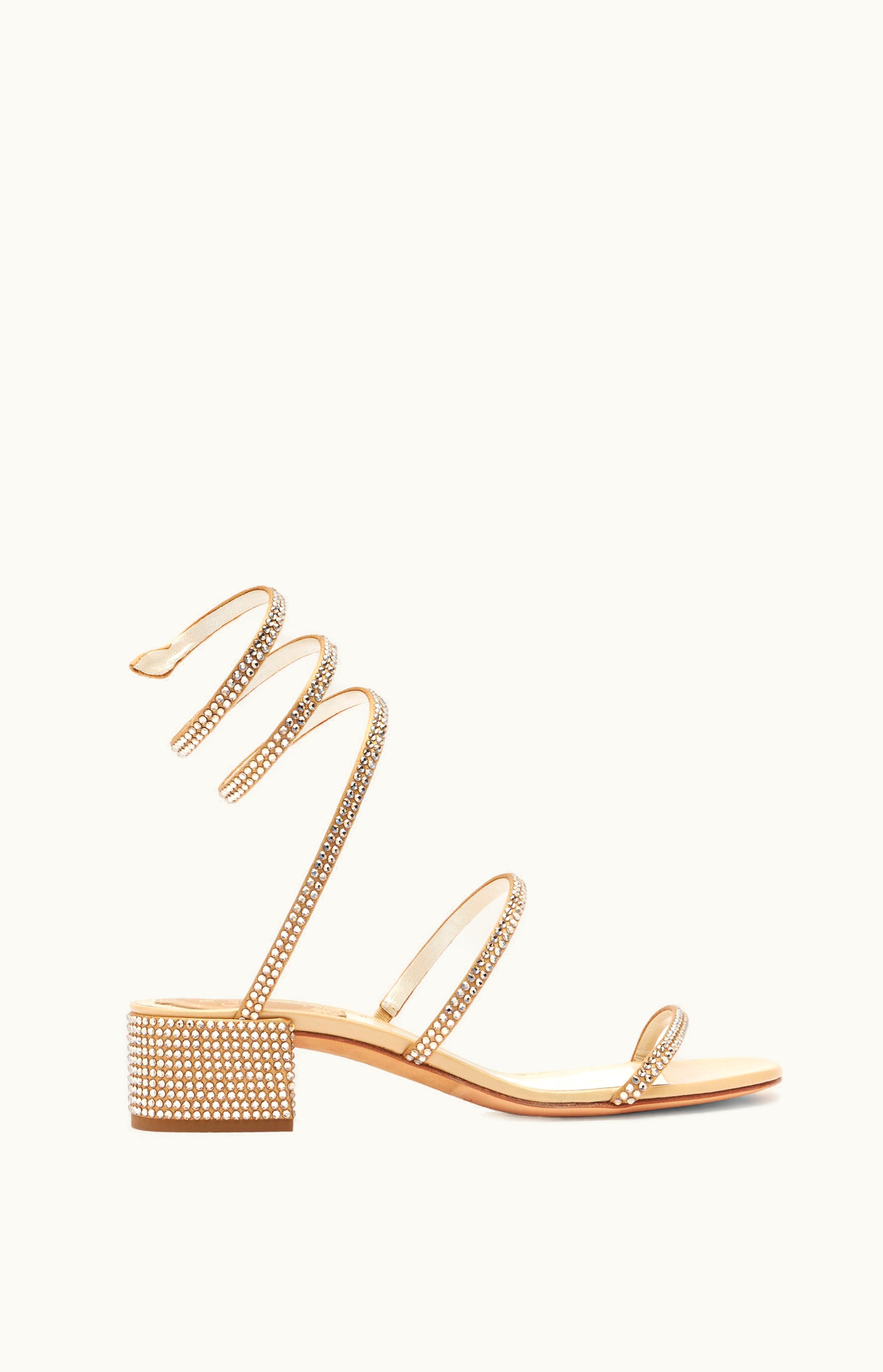 René Caovilla René Caovilla Elegant Beige Sandals Cleo