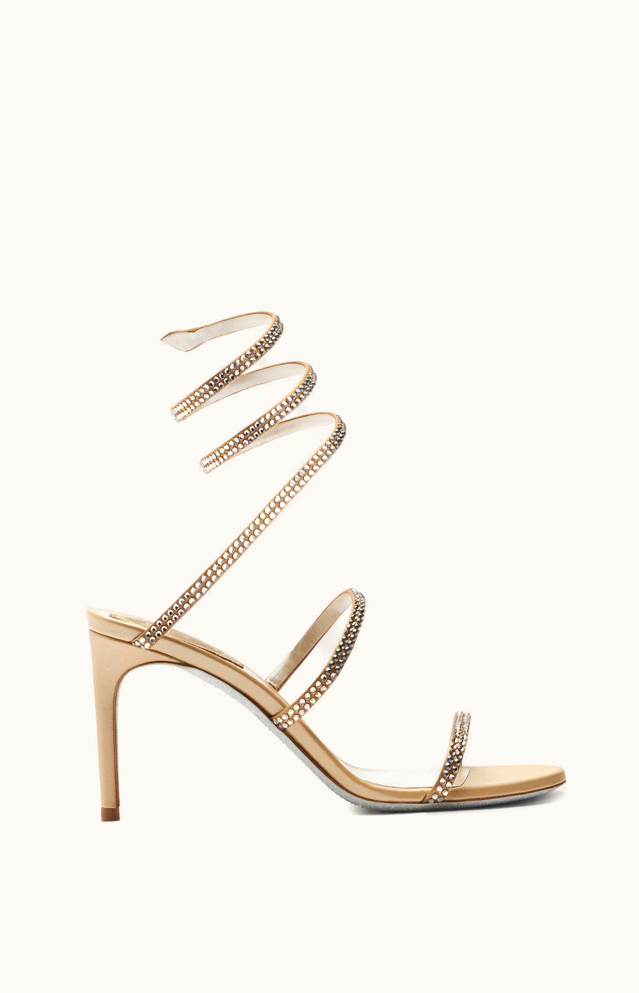 René Caovilla René Caovilla Cleo Nude Sandal 80