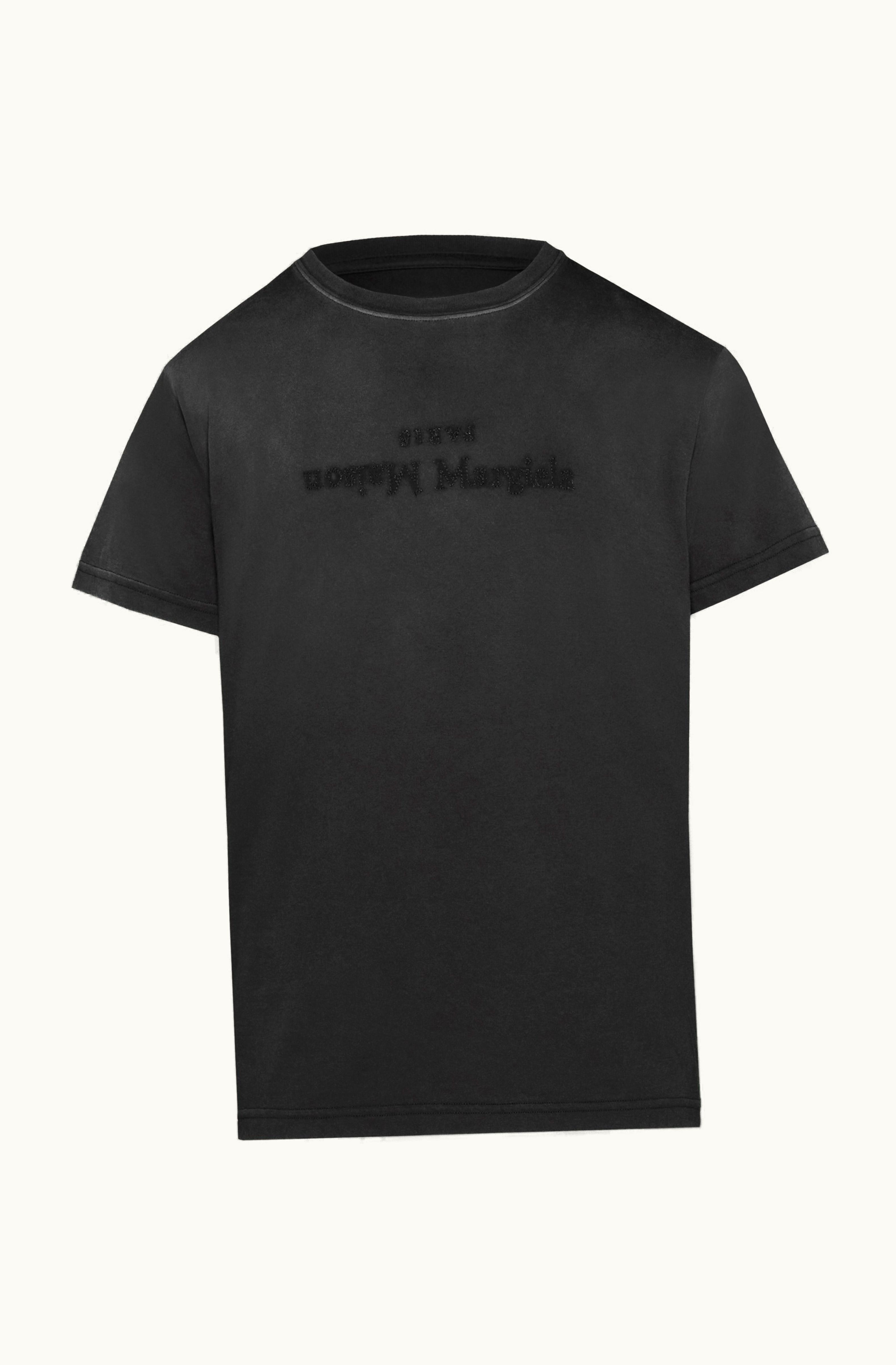 Maison Margiela Maison Margiela Reverse Logo T-shirt Black