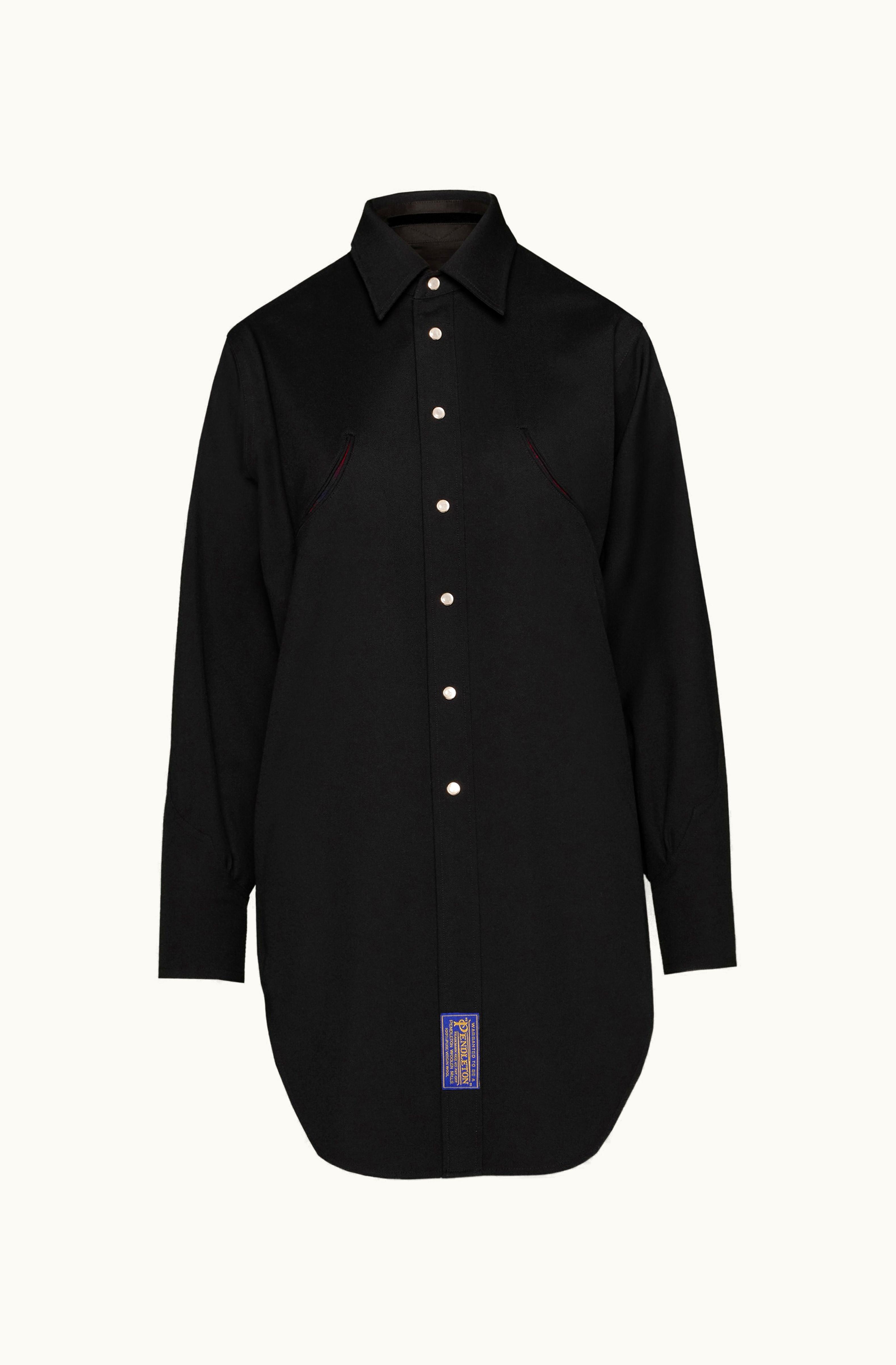 Maison Margiela Maison Margiela Pendleton Reversible Shirt Black