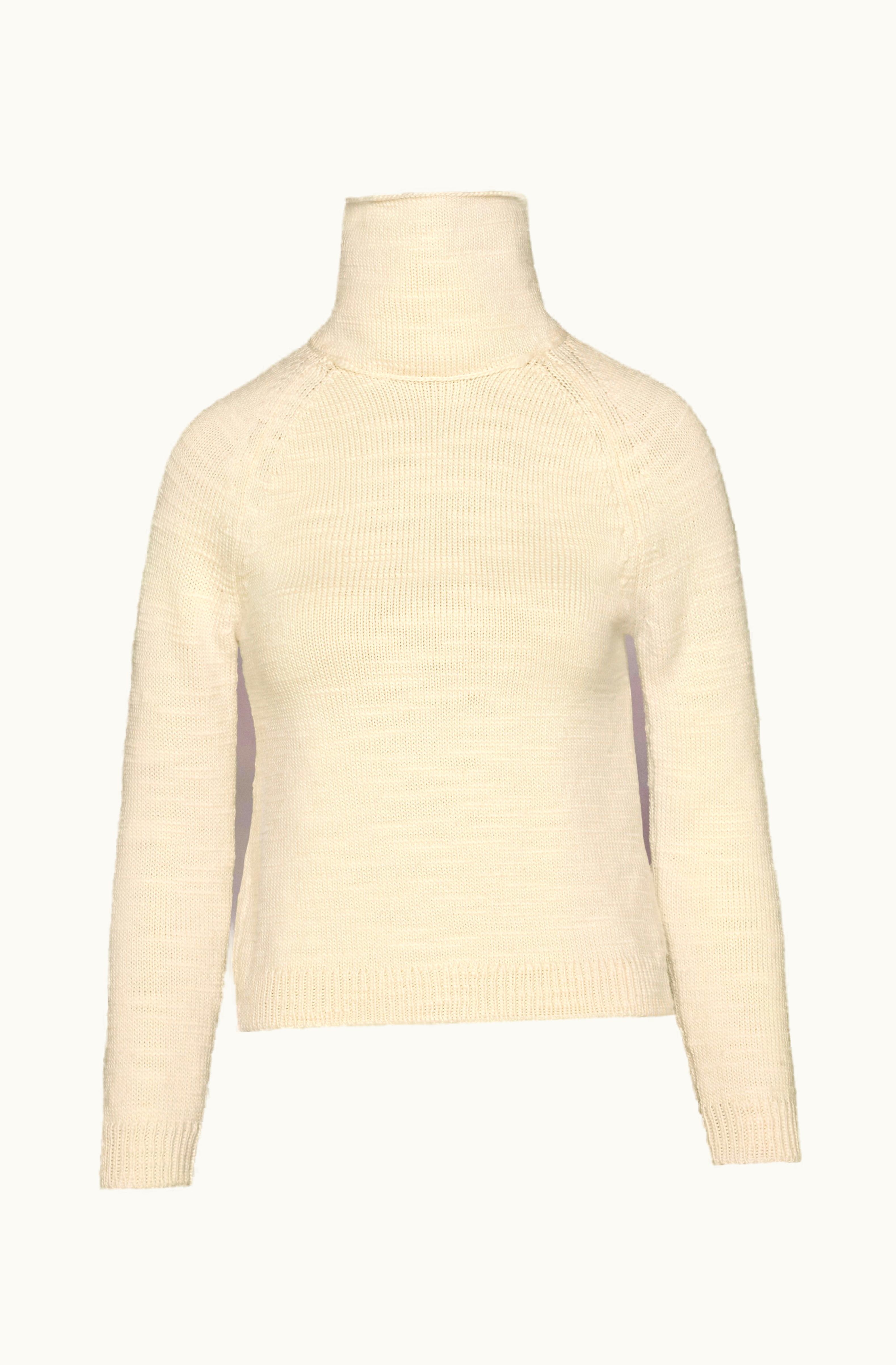 Maison Margiela Maison Margiela Knit high-neck Sweater Ivory