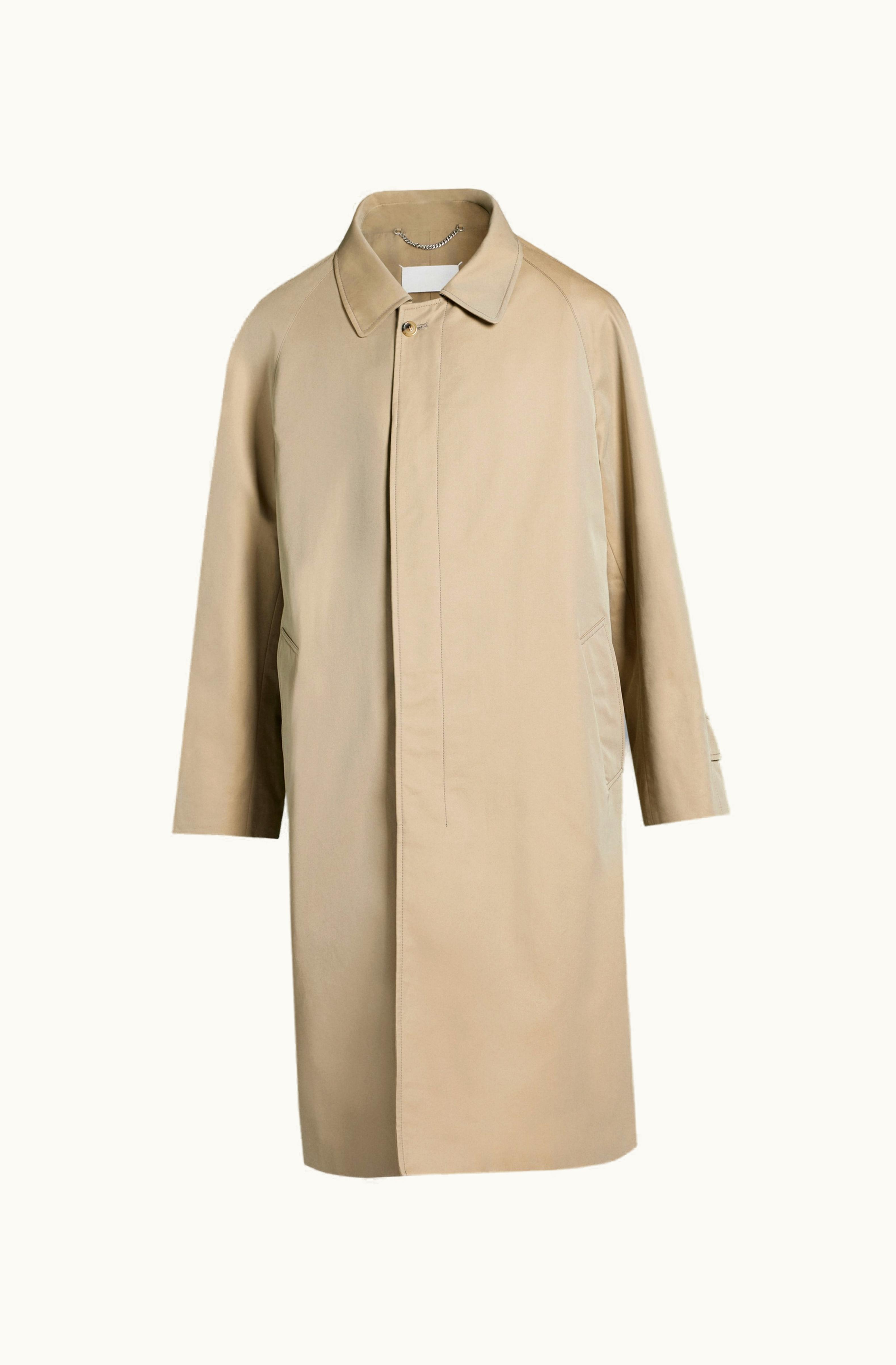 Maison Margiela Maison Margiela Pendleton Trench Coat Beige