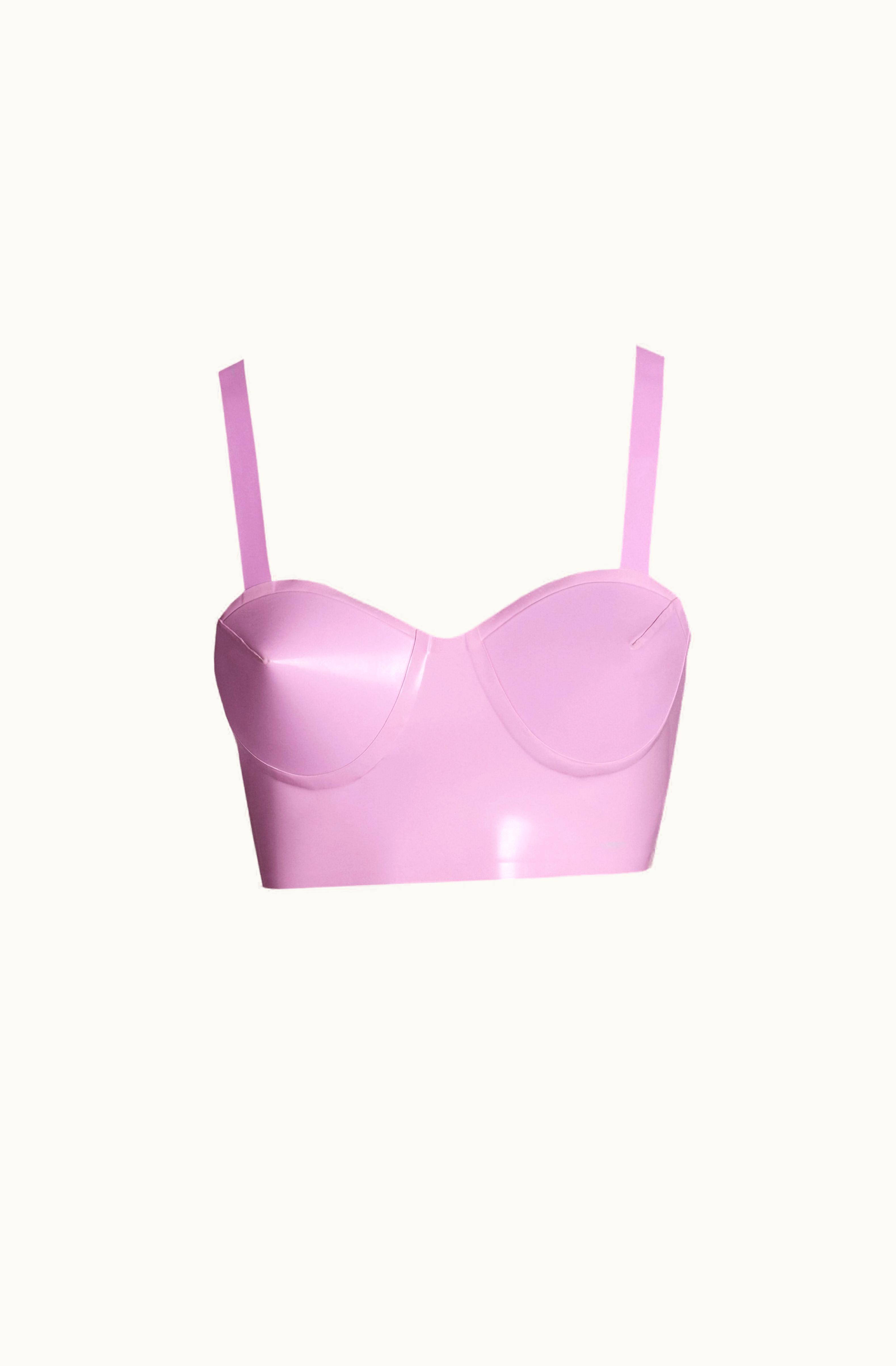 Maison Margiela Maison Margiela Women's Latex Bra Lilac