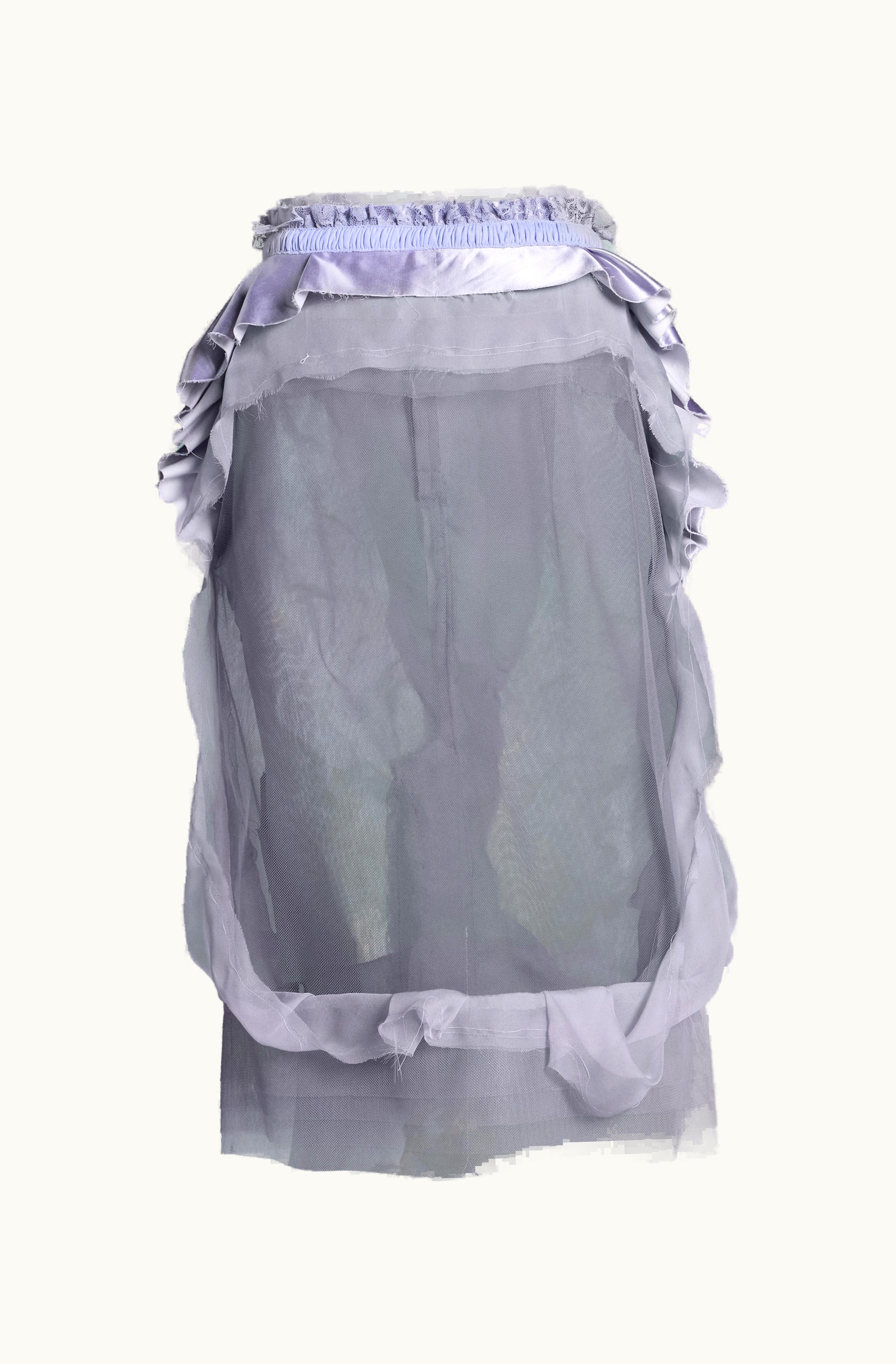 Maison Margiela Maison Margiela Women's Décortiqué Midi Skirt Lilac