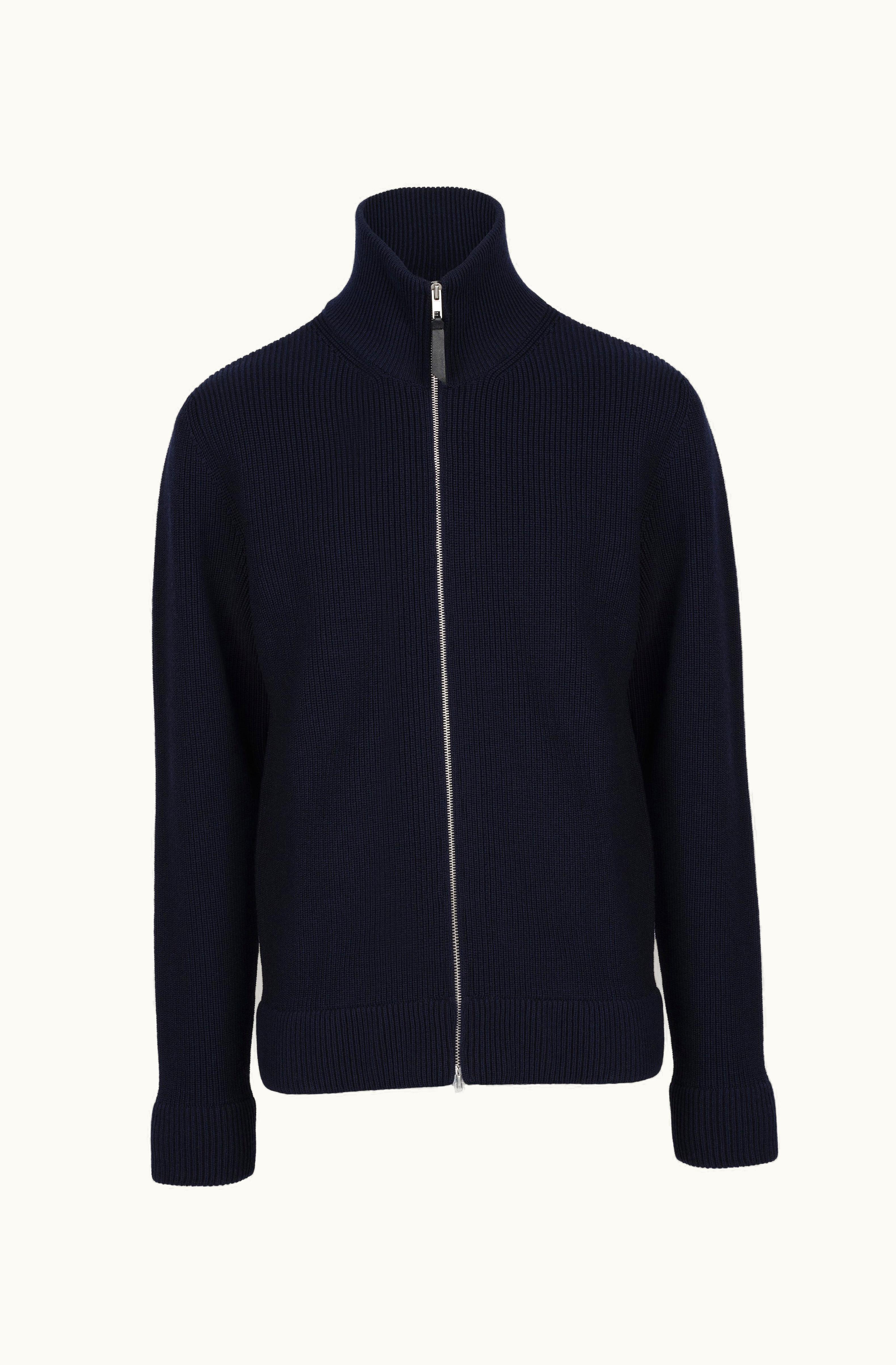 Maison Margiela Maison Margiela Men's Zip-Up Cardigan - Navy Navy