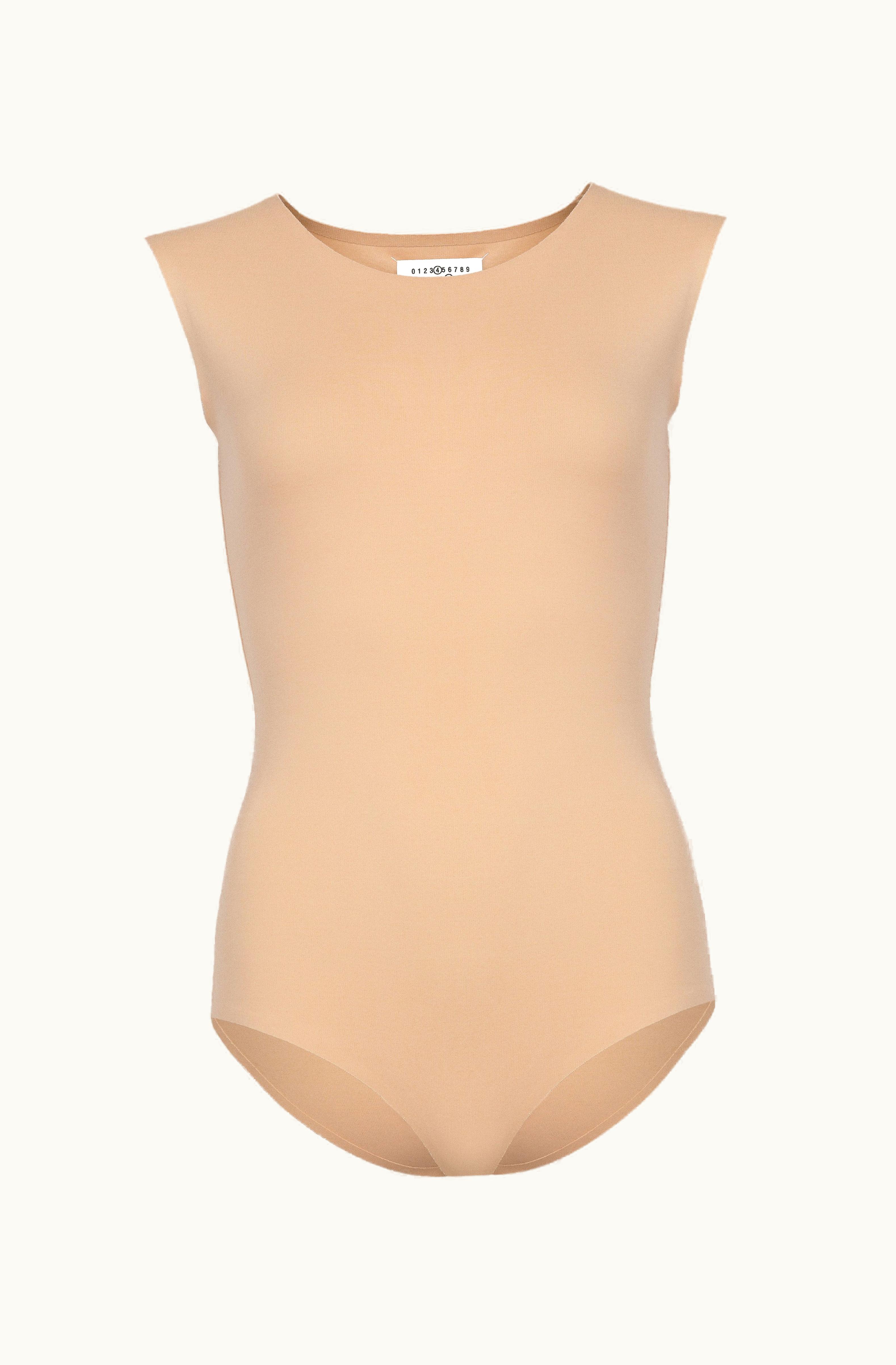 Maison Margiela Maison Margiela Sleeveless Bodysuit Skin