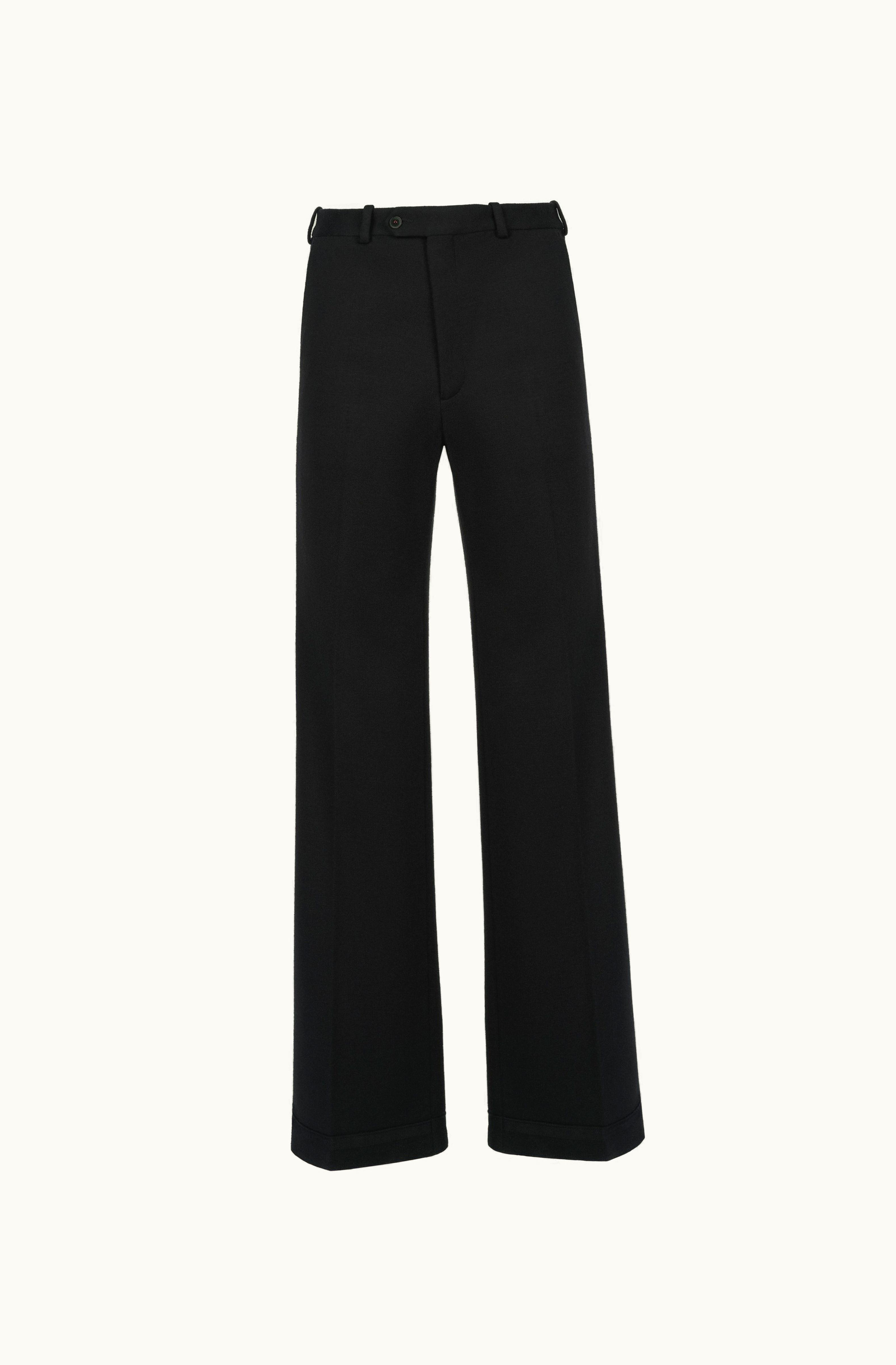 Maison Margiela Maison Margiela Milano Rib Flared Trousers Black