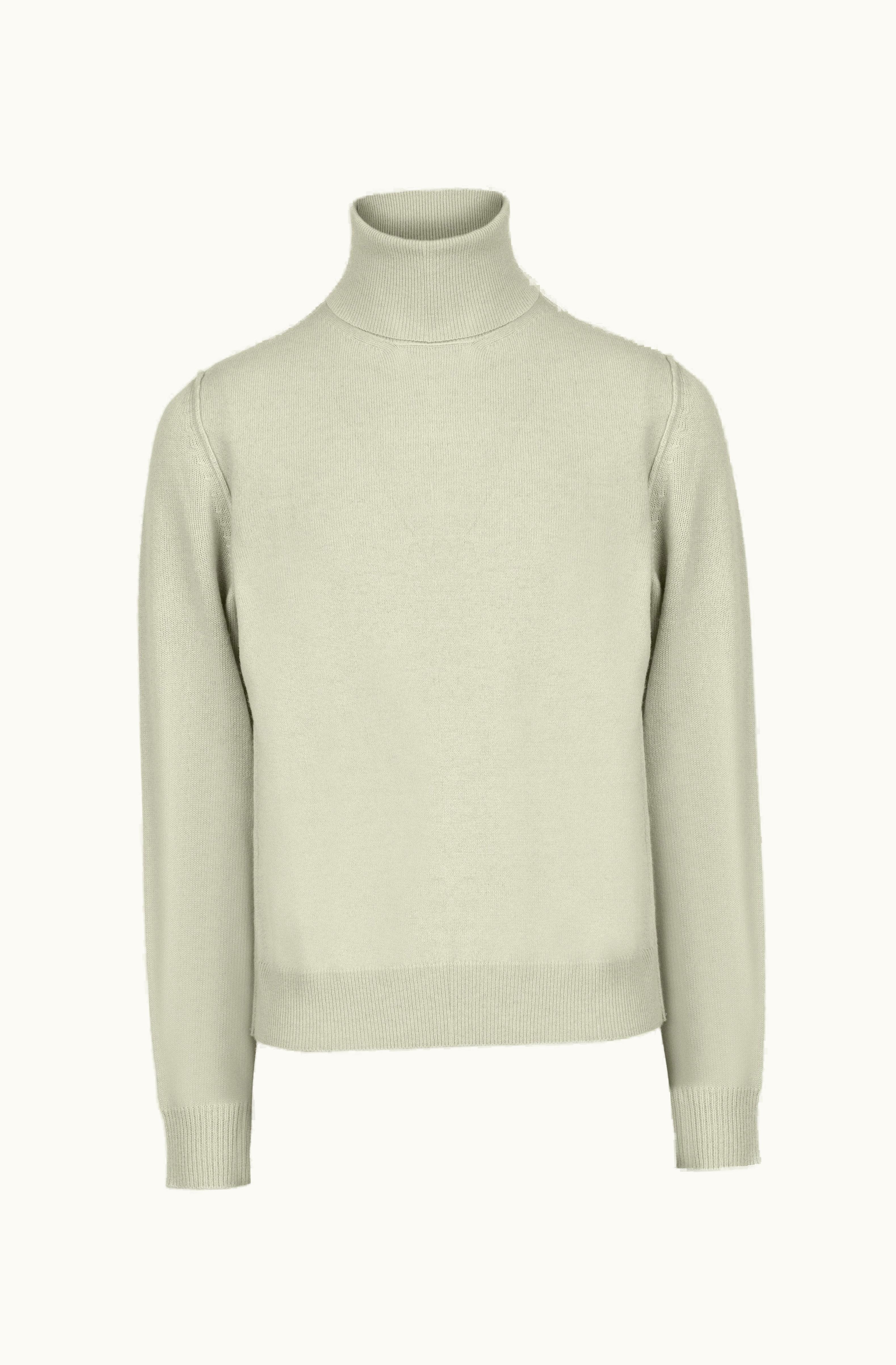 Maison Margiela Maison Margiela Women's High-Neck Jumper Moss