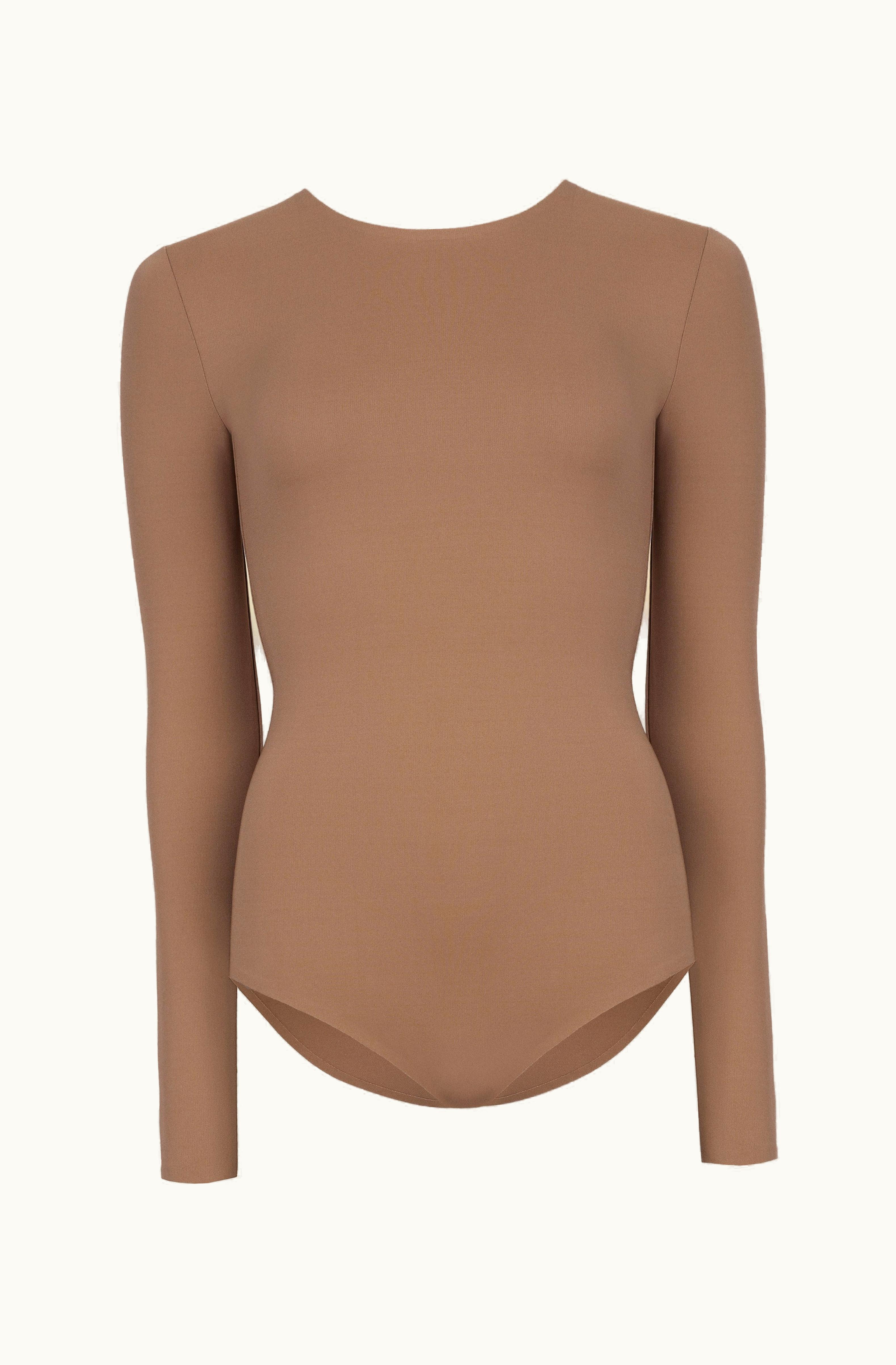 Maison Margiela Maison Margiela Long Sleeve Bodysuit Round Neck Mou