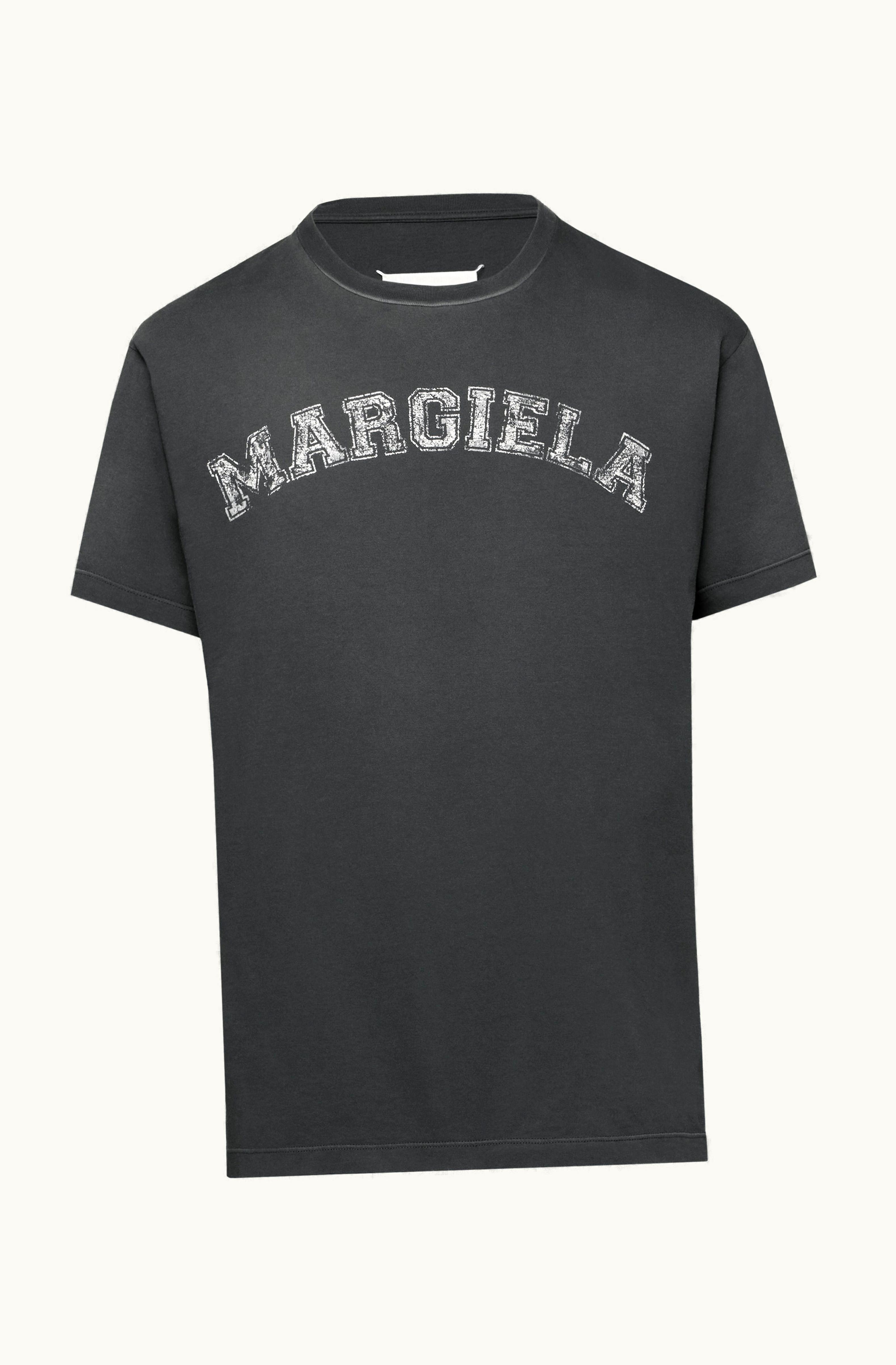 Maison Margiela Maison Margiela Women's Cotton T-Shirt With Logo Black