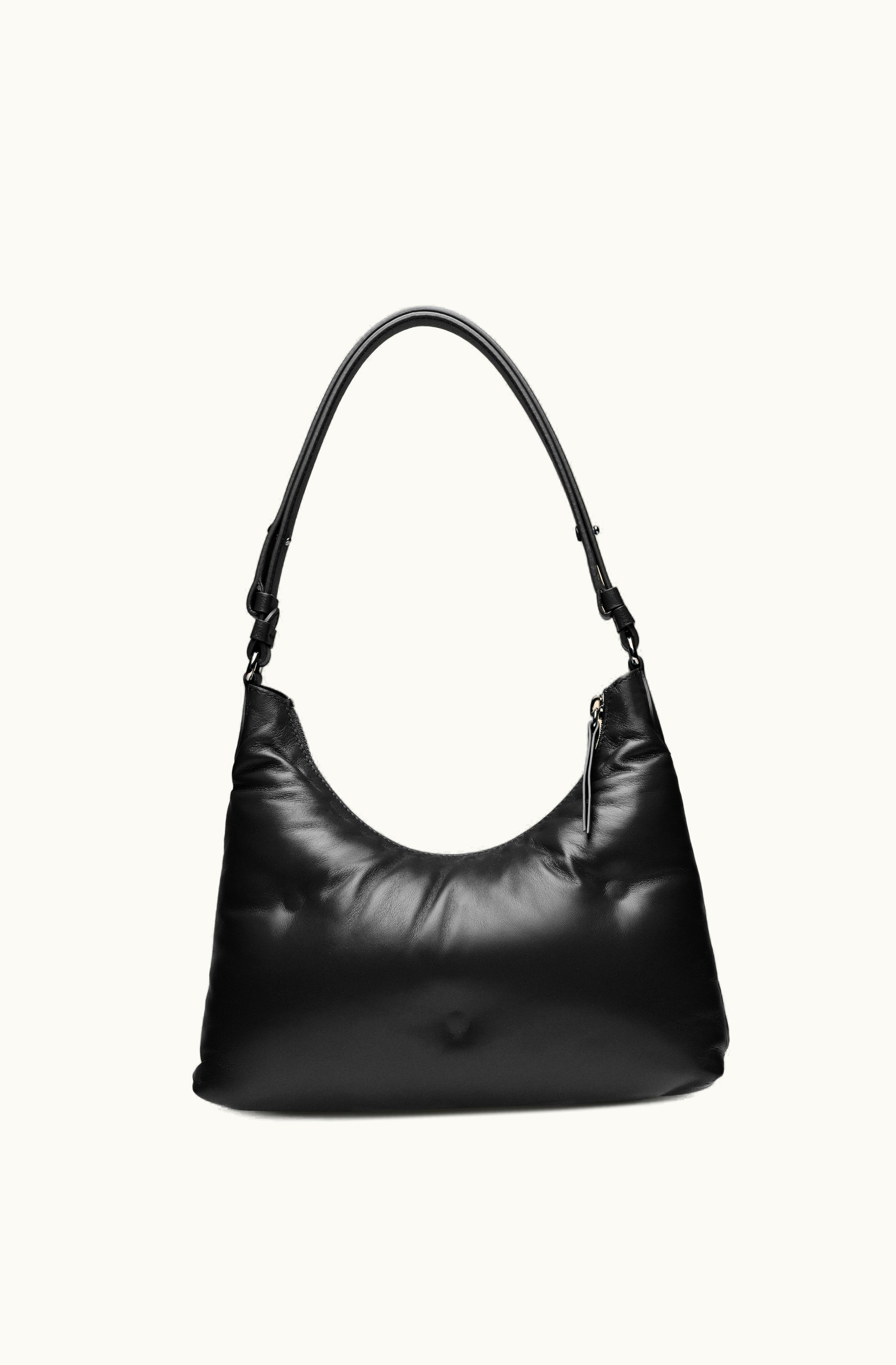 Maison Margiela Maison Margiela Glam Slam Hobo Small Shoulder Bag Black