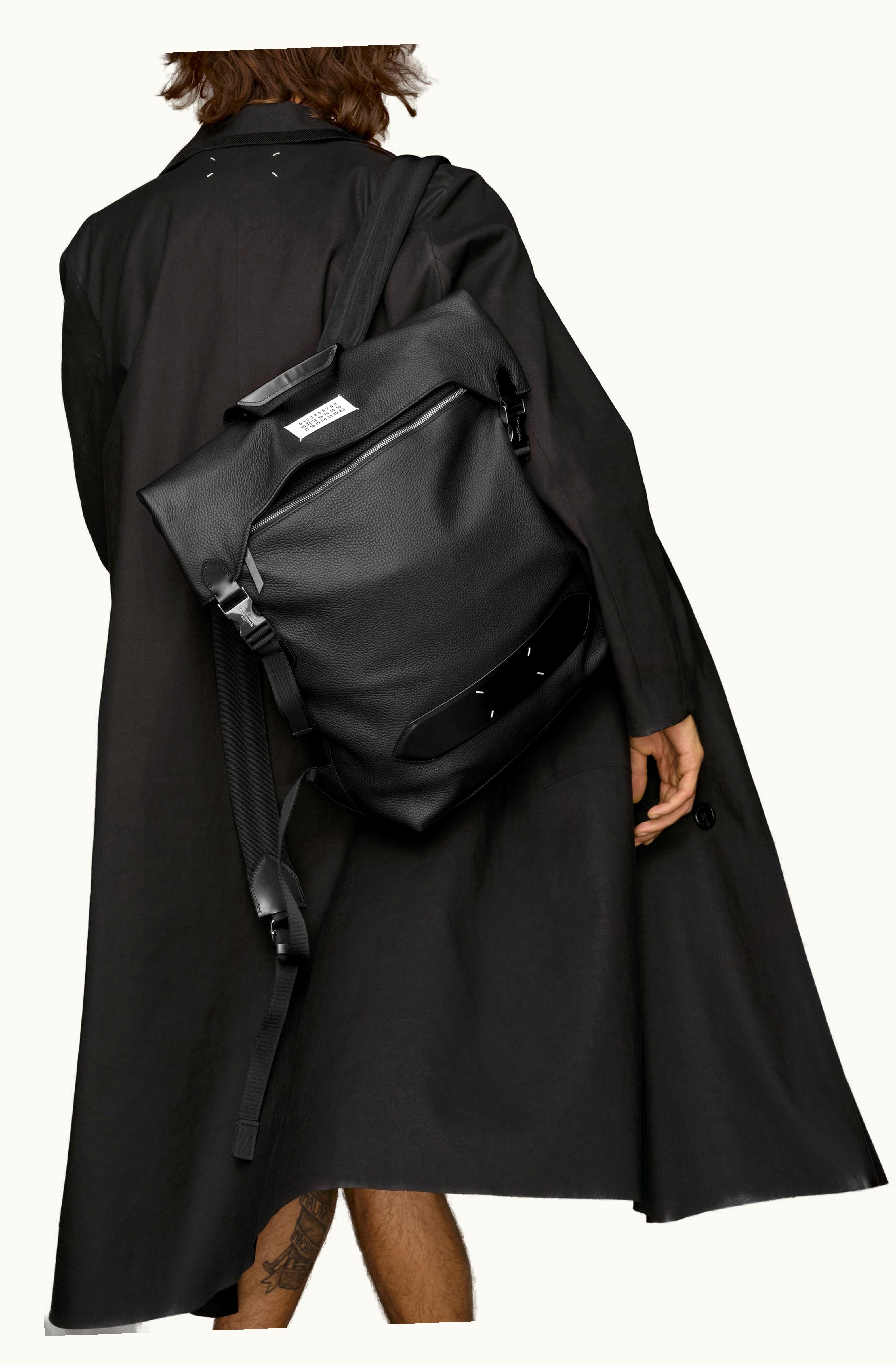 Maison Margiela Maison Margiela Soft 5ac Flap Backpack Black