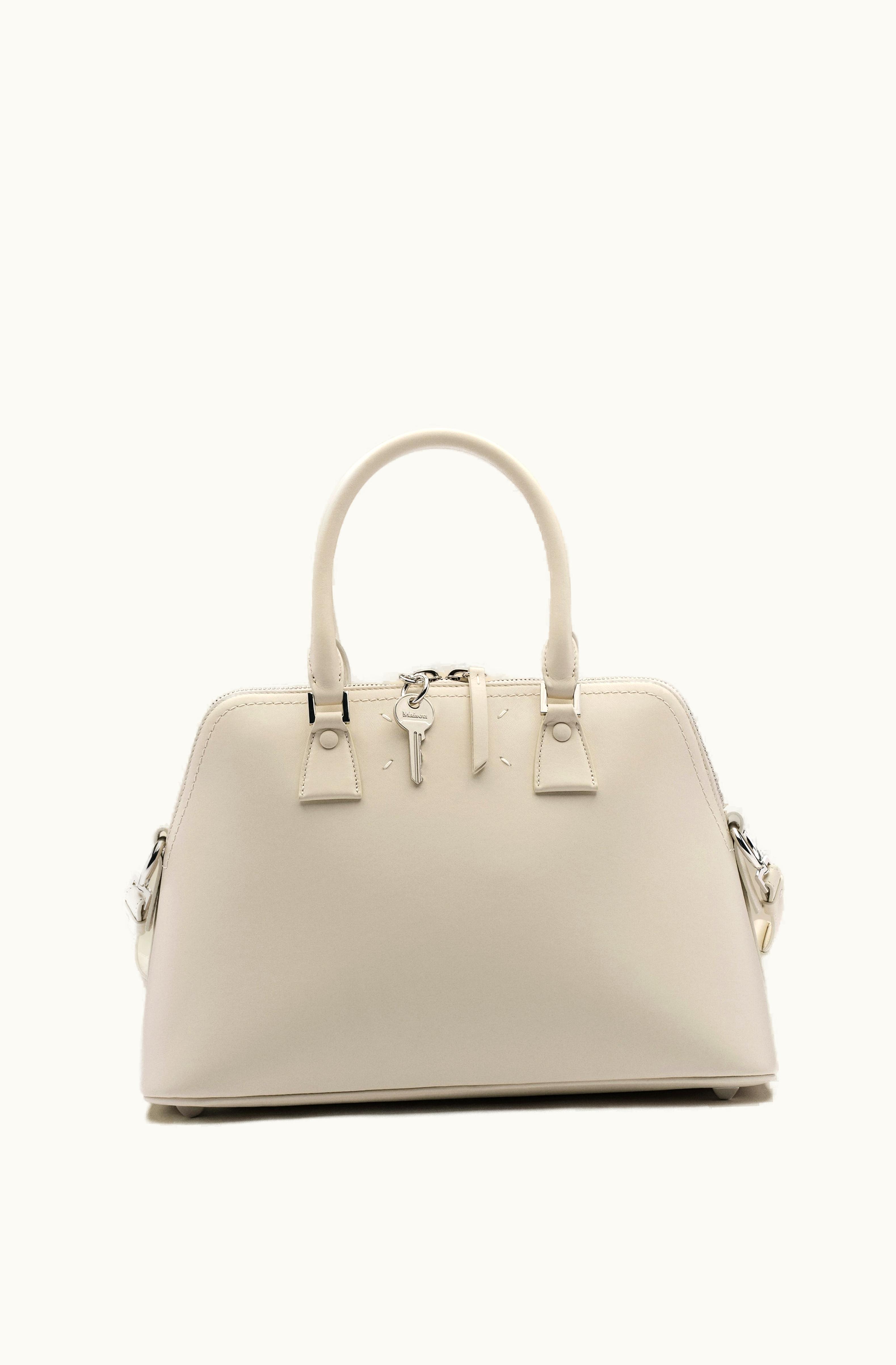 Maison Margiela Maison Margiela 5ac Medium Dapple Gray Handbag Light Grey