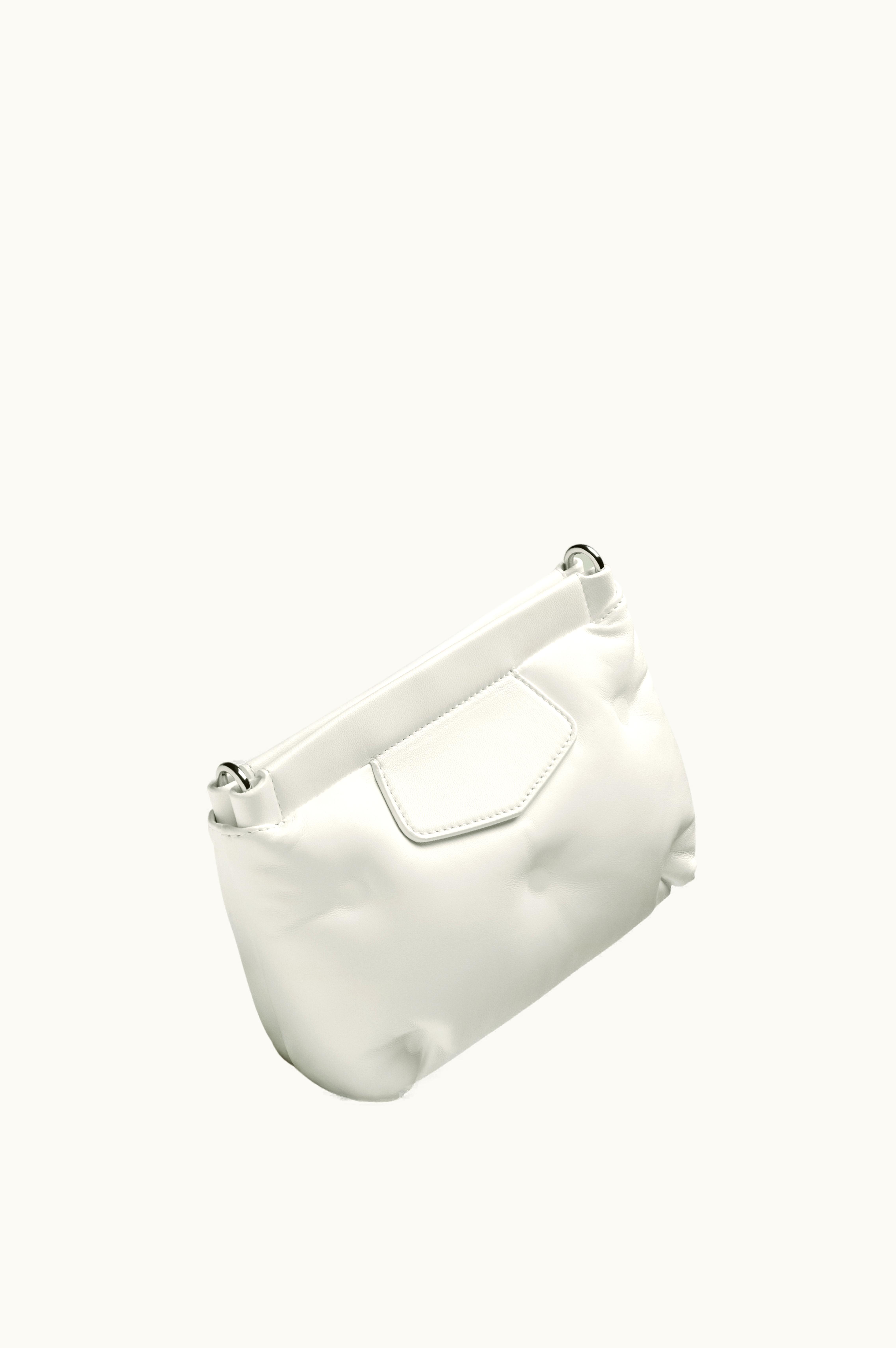 Maison Margiela Maison Margiela Glam Slam Red Carpet Mini Slate Blue Bag White