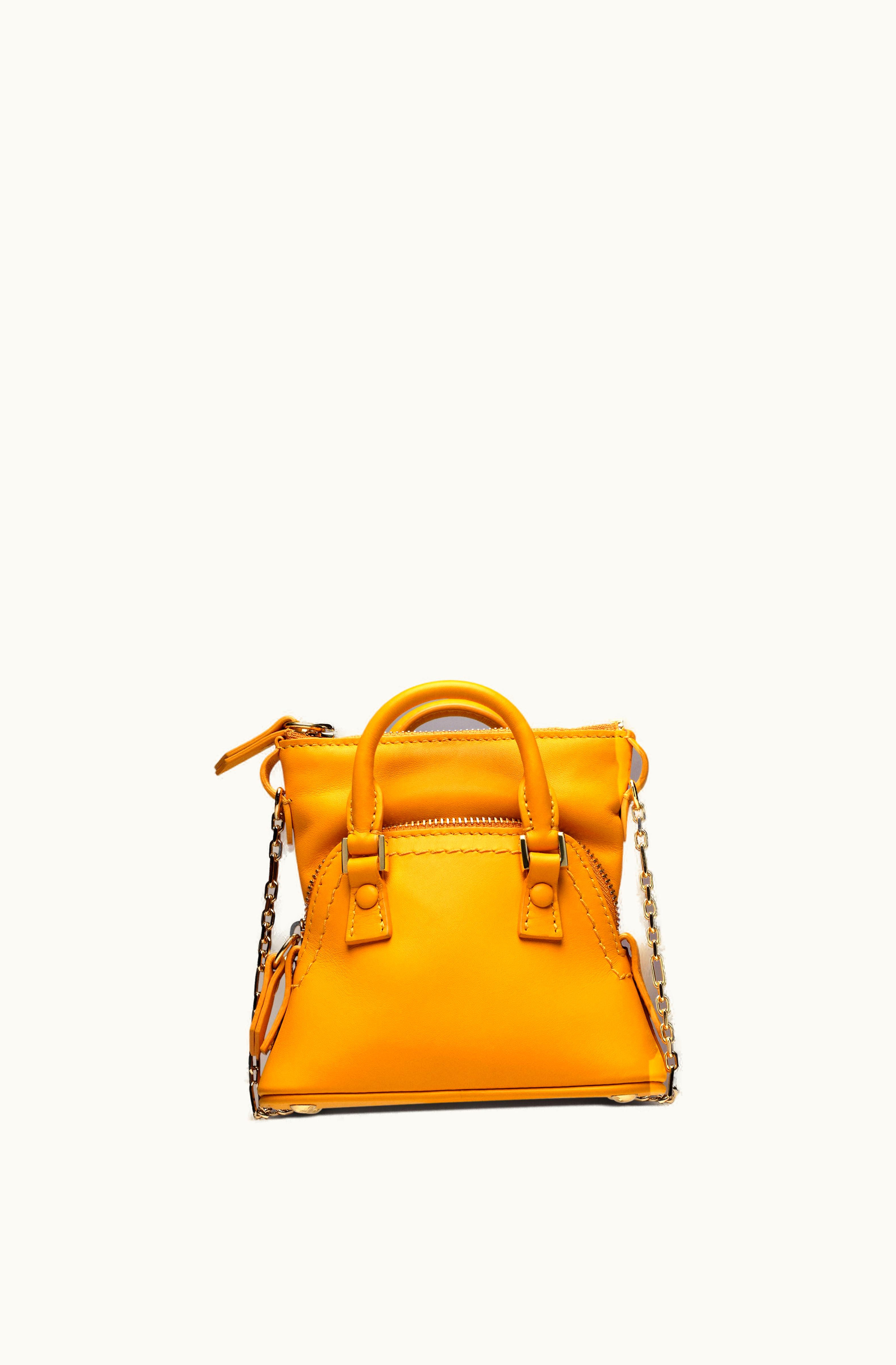 Maison Margiela Maison Margiela 5ac Recicla Classique Baby Shoulder Bag Golden Glow