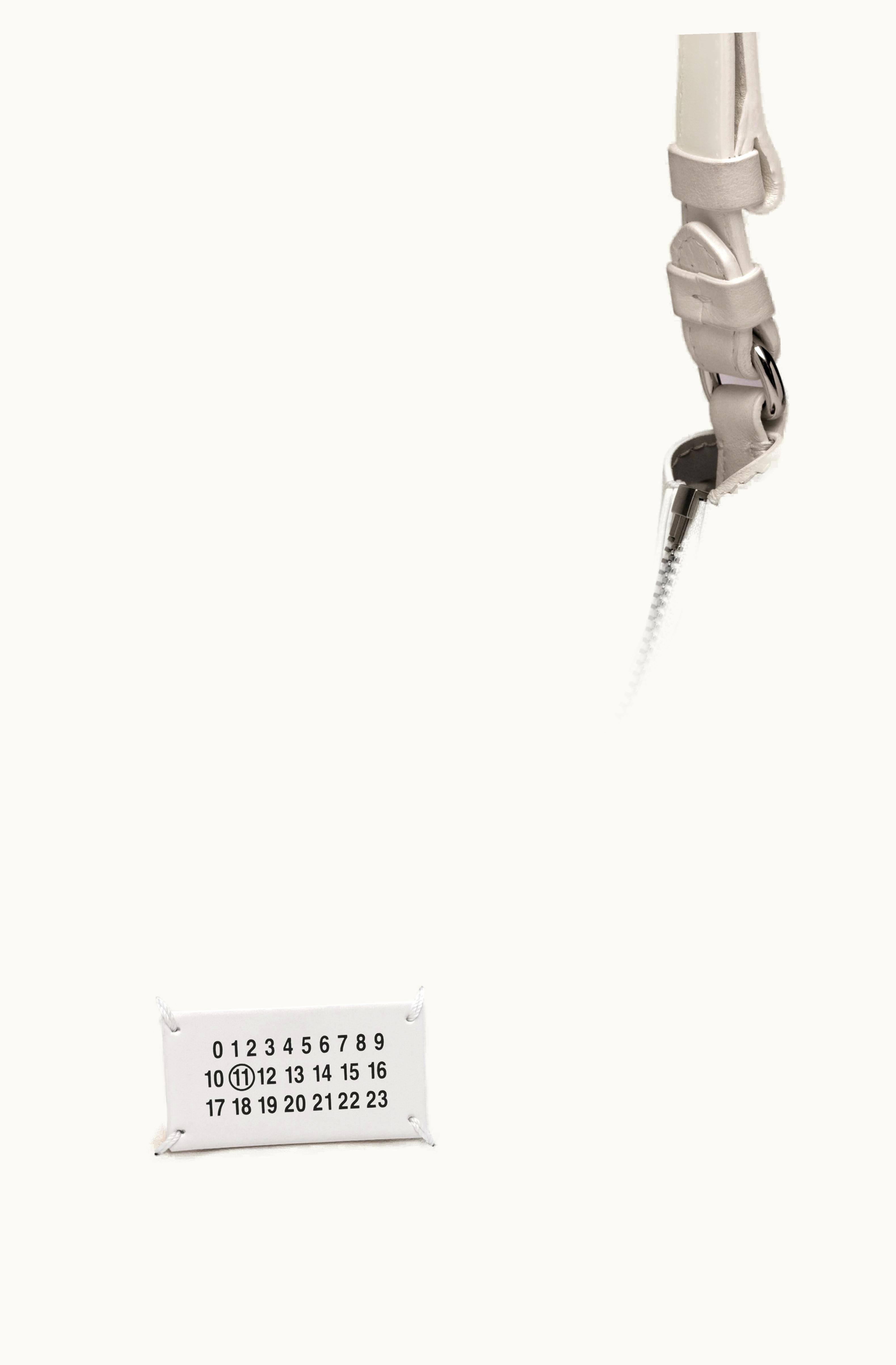 Maison Margiela Maison Margiela Glam Slam Hobo Small Shoulder Bag Light Grey