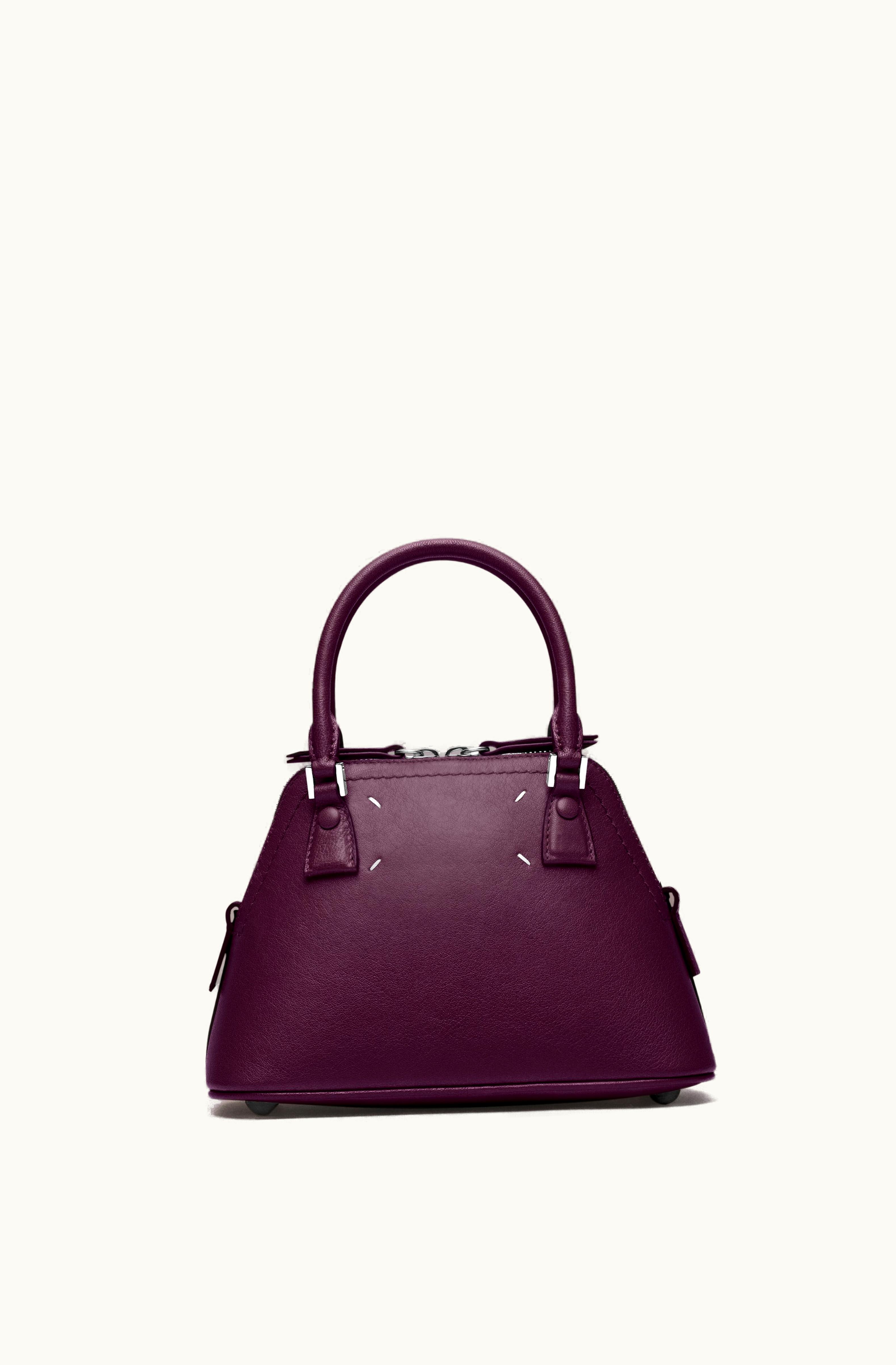 Maison Margiela Maison Margiela Shoulder Bag 5ac Classique Micro Plum