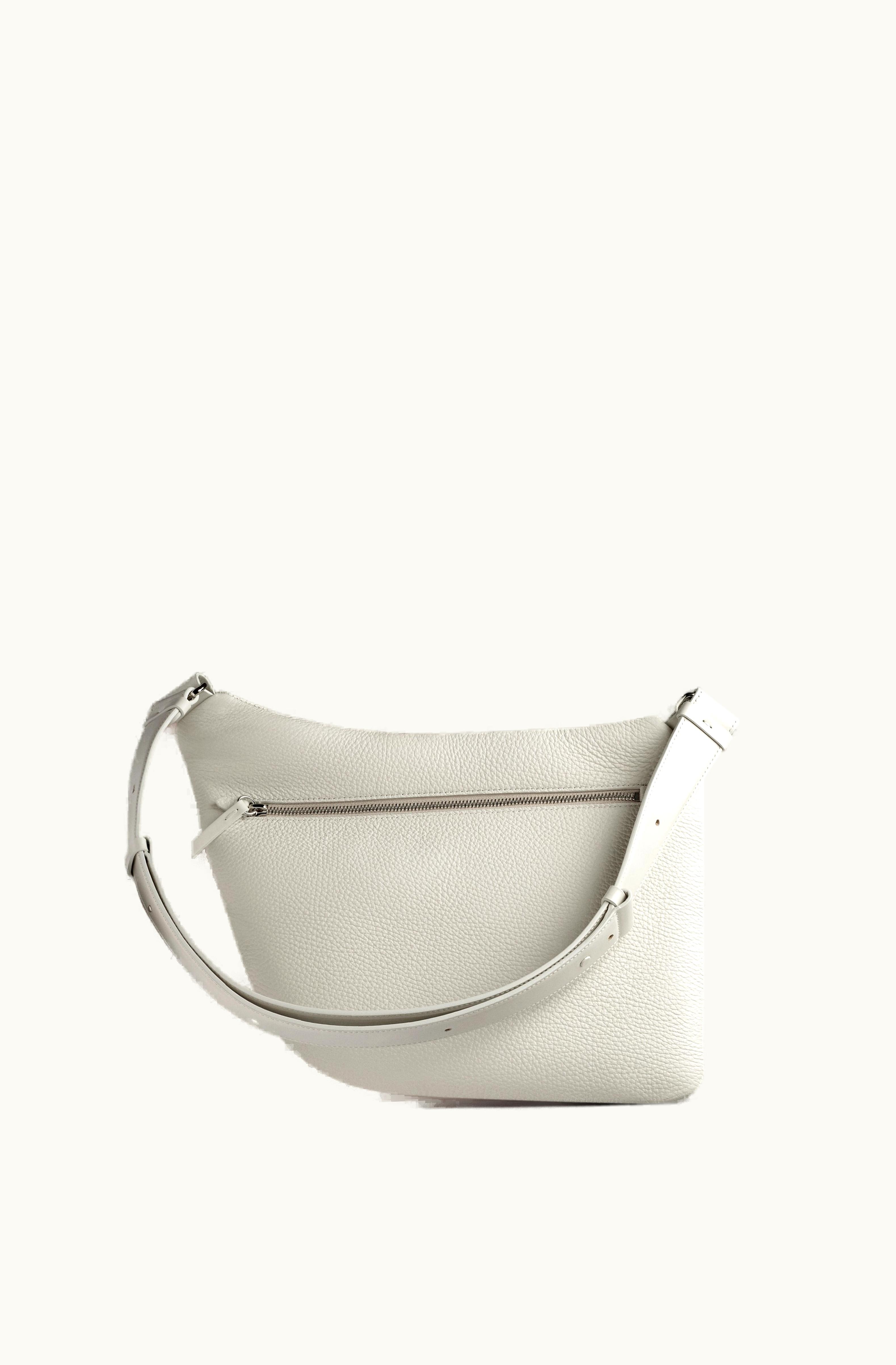 Maison Margiela Maison Margiela 5ac Soft Deer Leather Crossbody Bag Light Grey