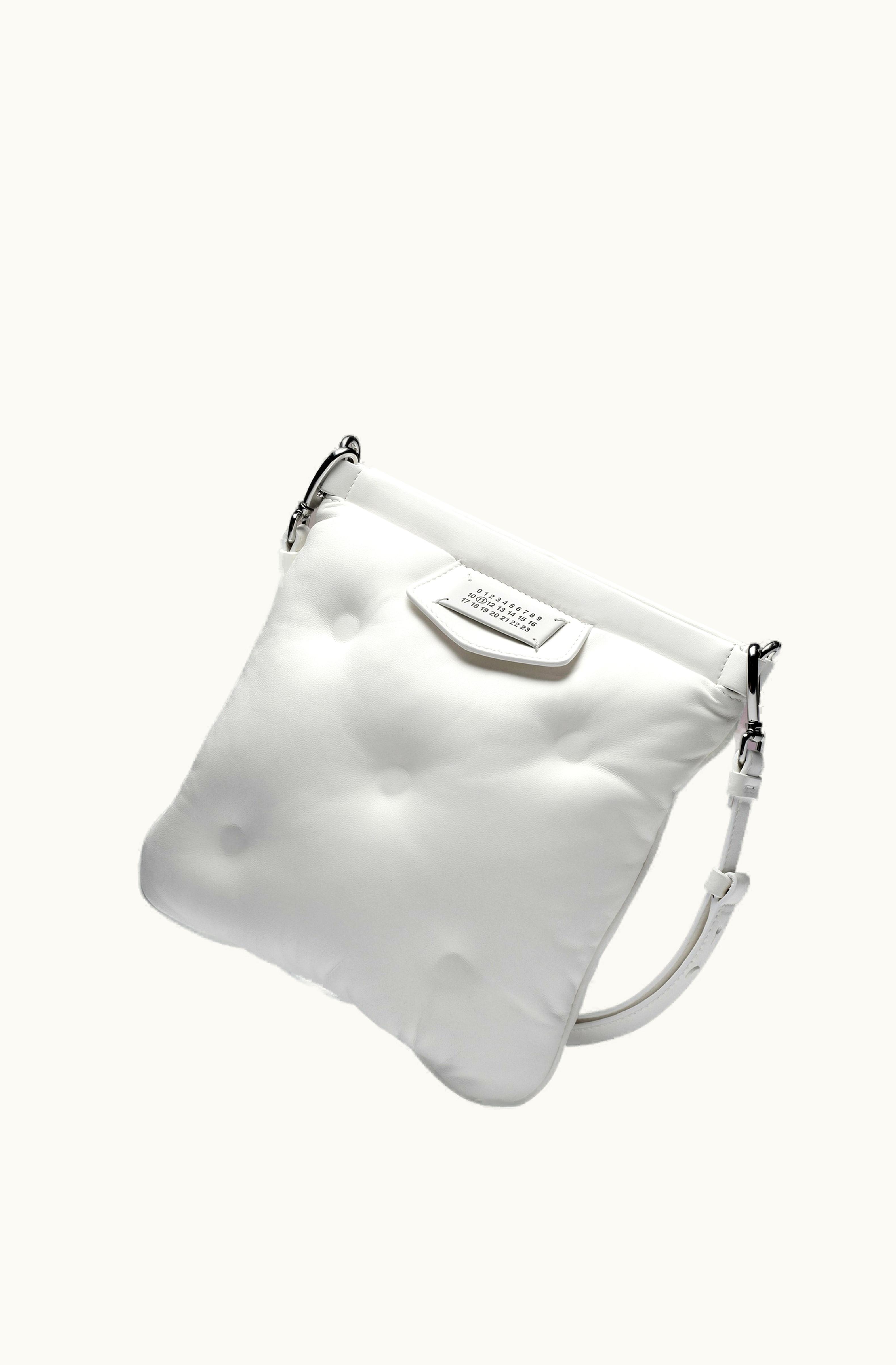 Maison Margiela Maison Margiela Glam Slam Flat Pocket Bag White