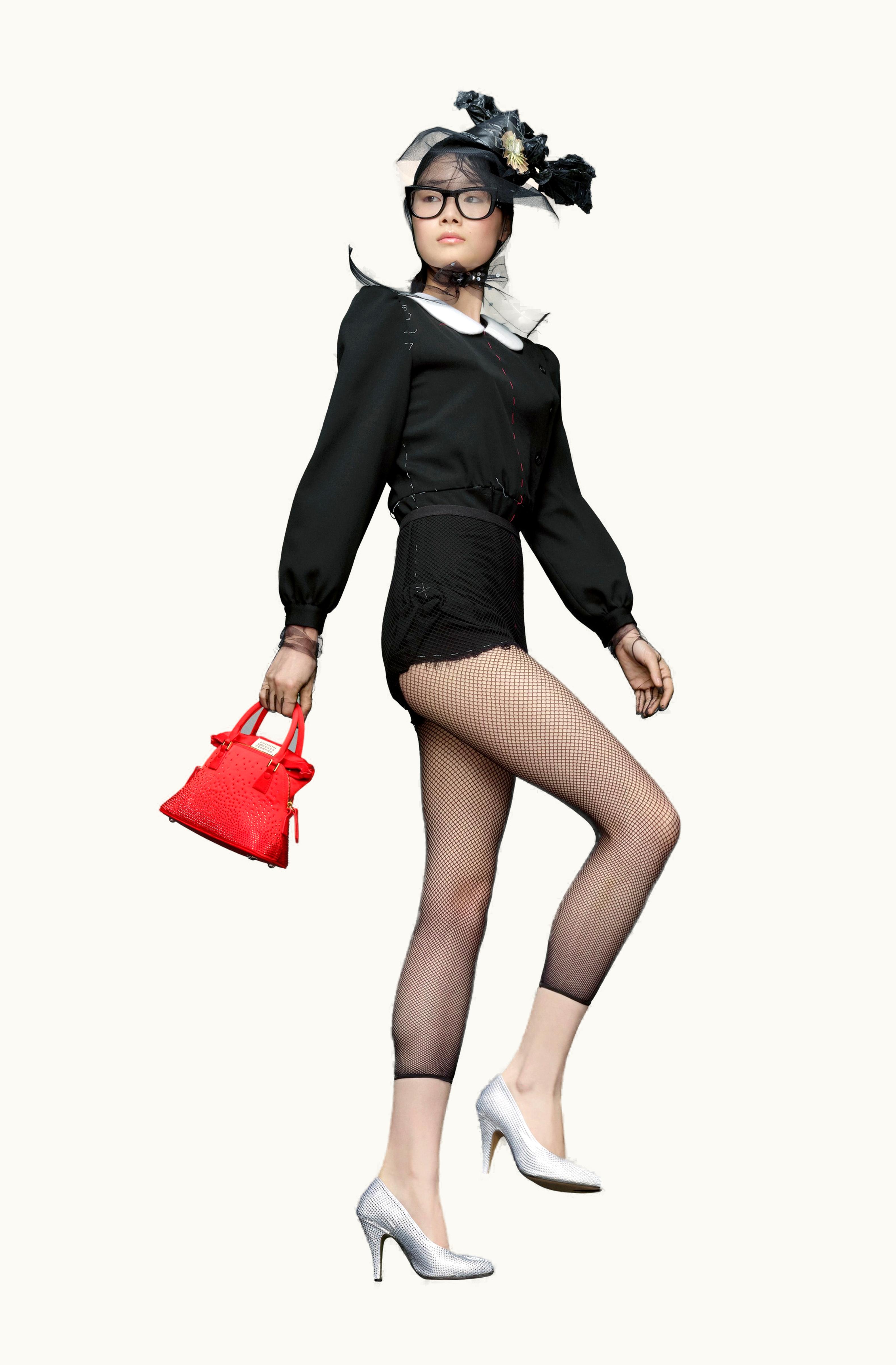 Maison Margiela Maison Margiela Women's 5ac Cinema Inferno Micro Bag Red