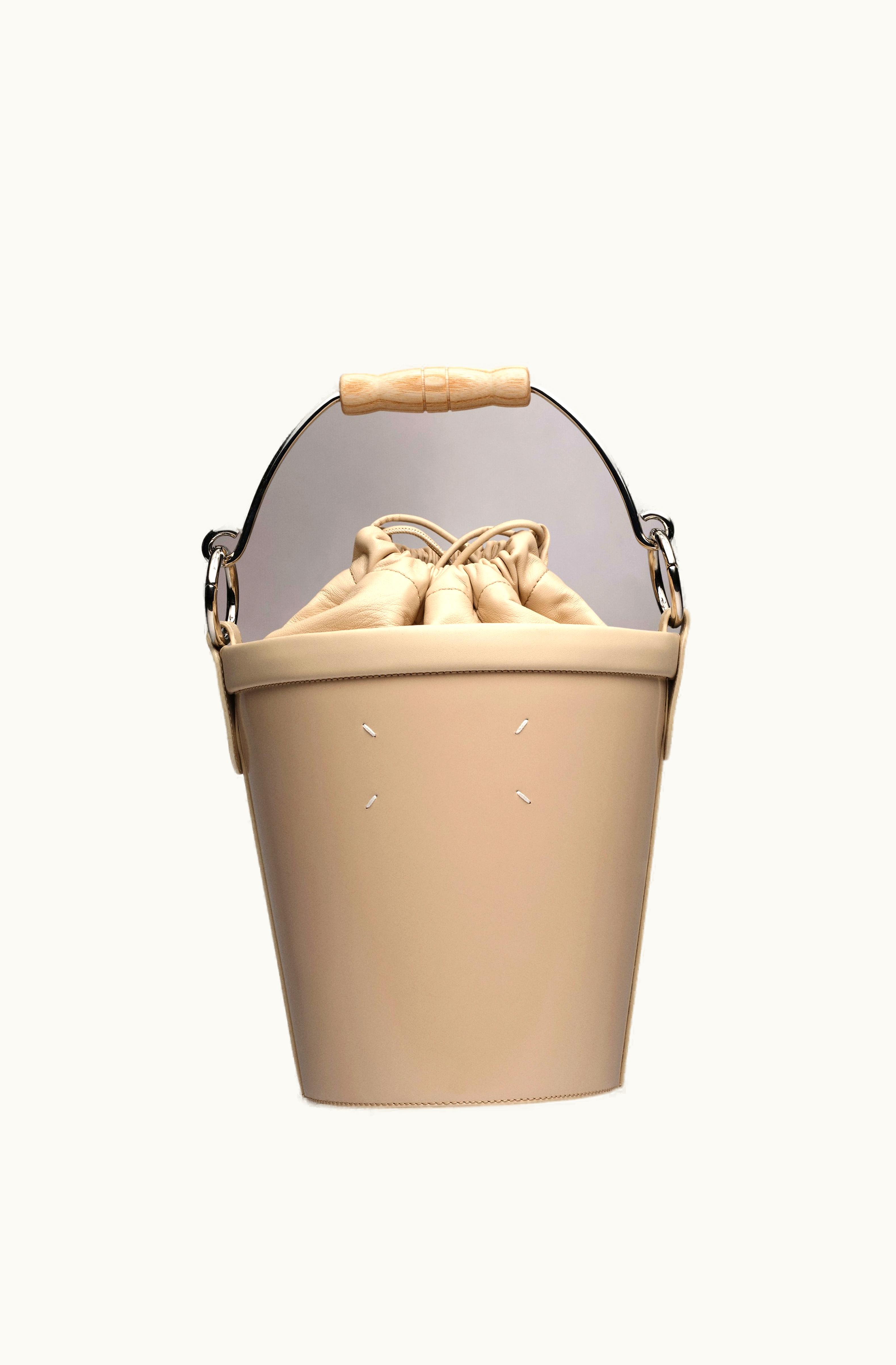 Maison Margiela Maison Margiela Fire Bucket Medium Shoulder Bag Almond