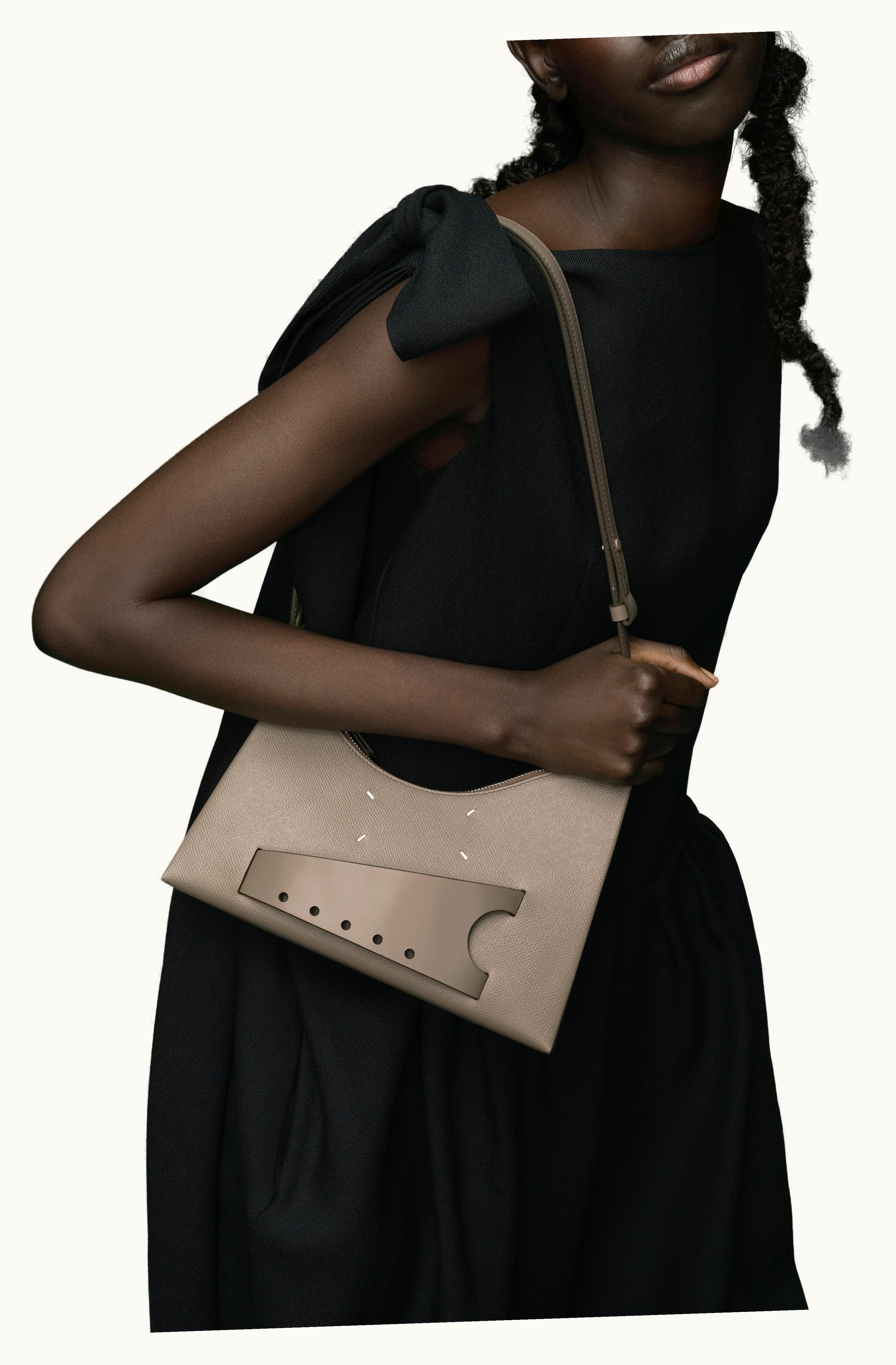 Maison Margiela Maison Margiela Snatched Hobo Small Natural