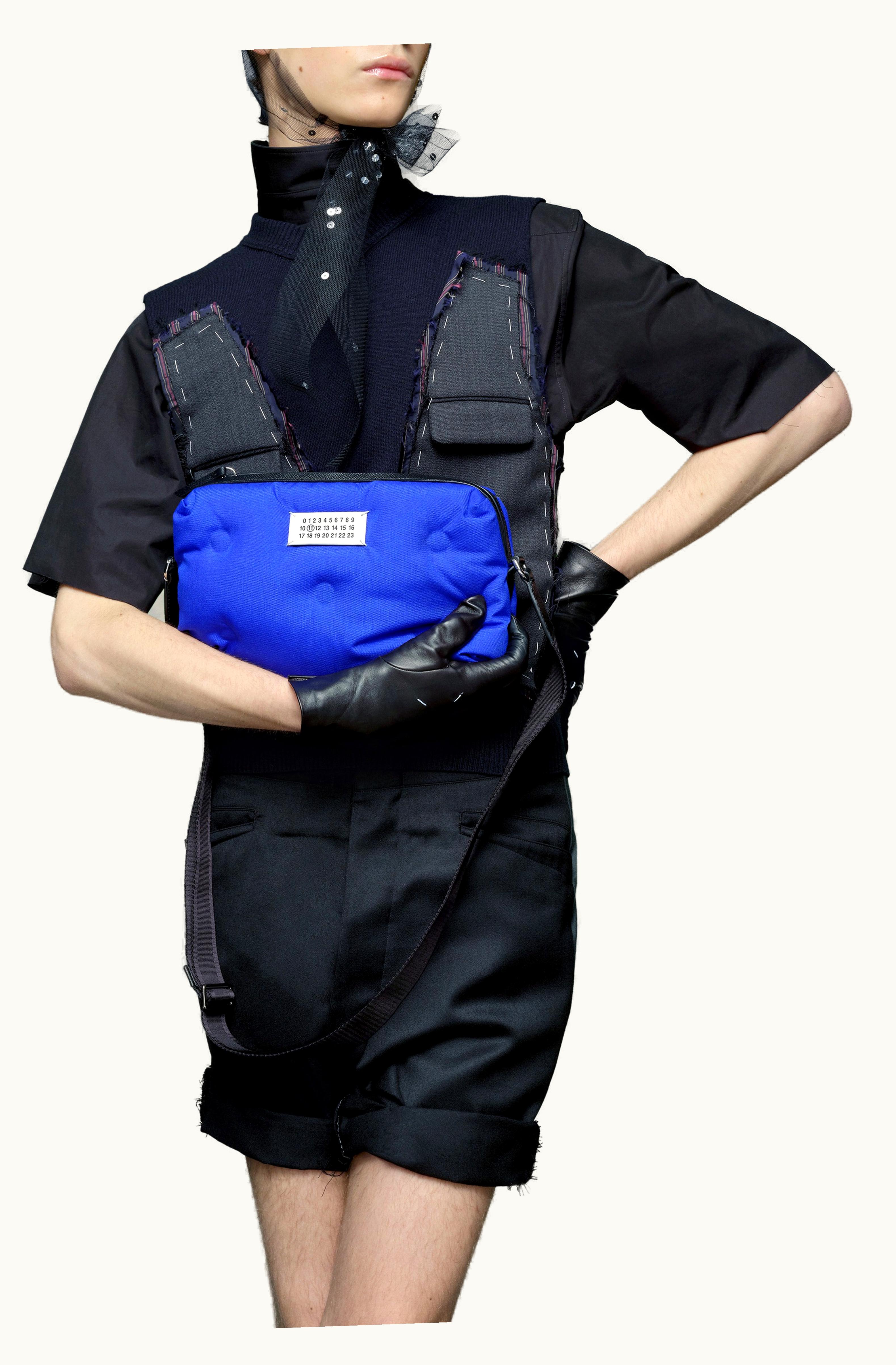 Maison Margiela Maison Margiela Women's Glam Slam Sport Camera Bag Blue