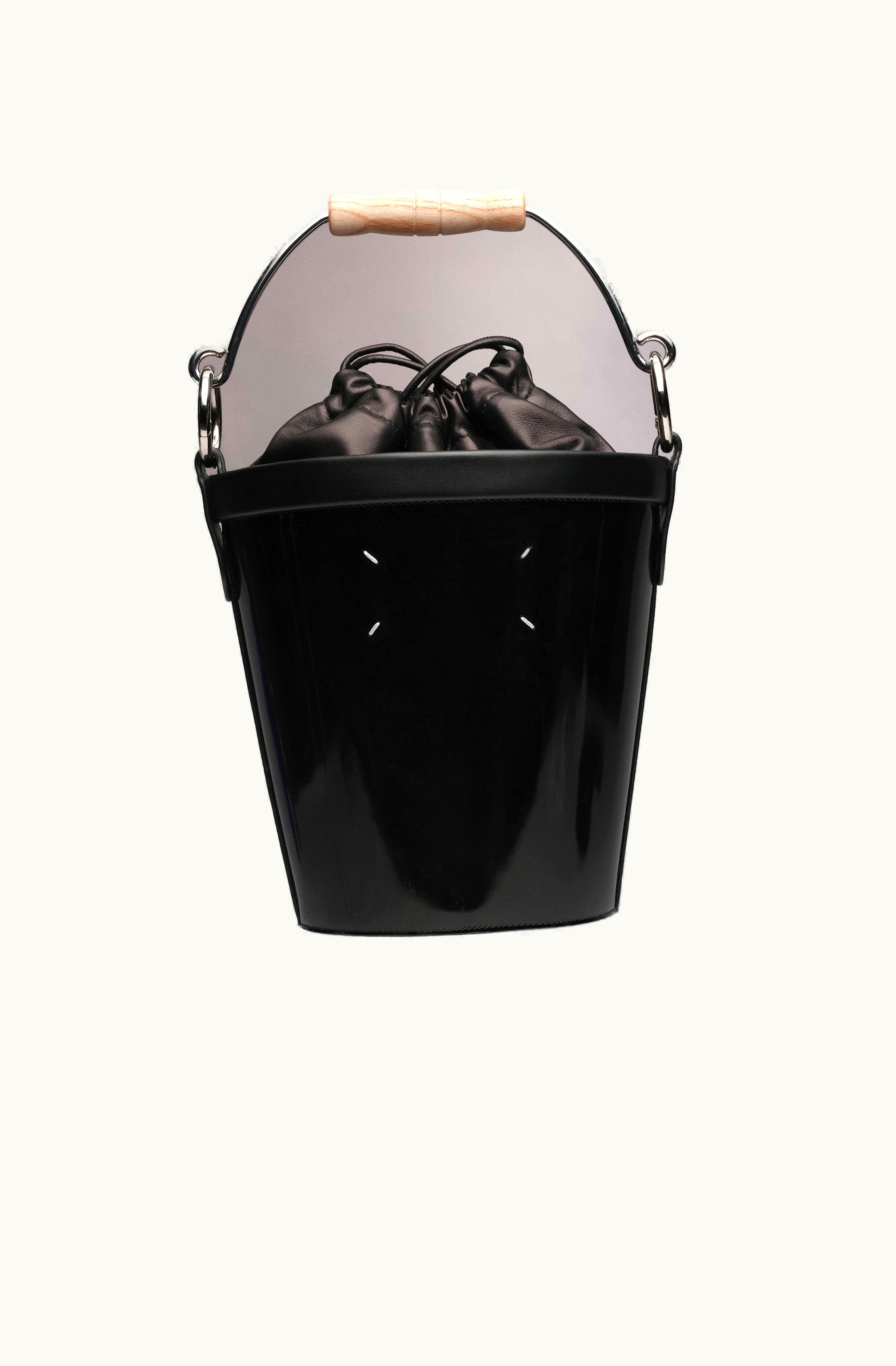 Maison Margiela Maison Margiela Fire Bucket Medium Shoulder Bag Black