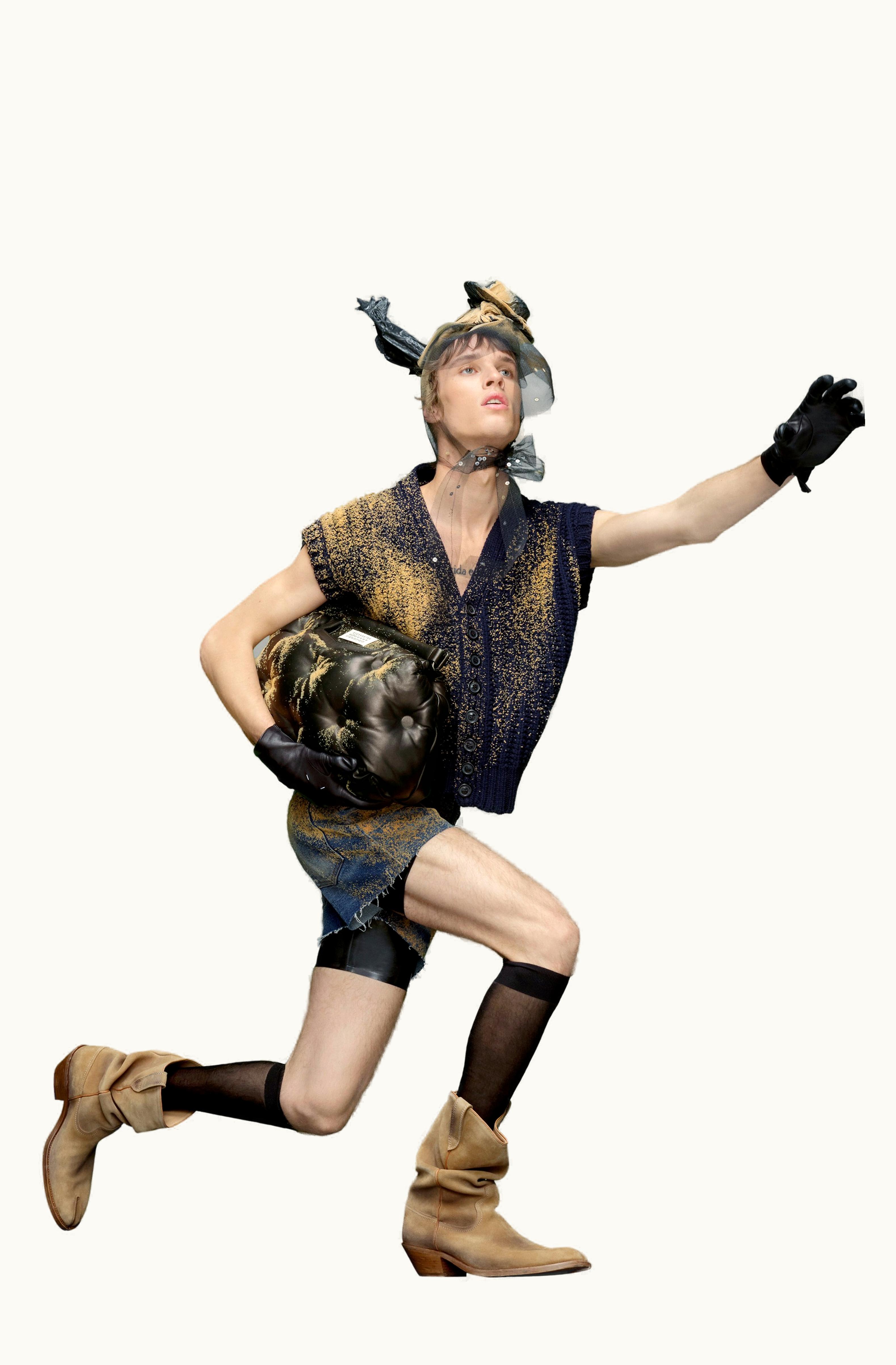 Maison Margiela Maison Margiela Glam Slam COED Fall Winter 2023 Medium Black Bag