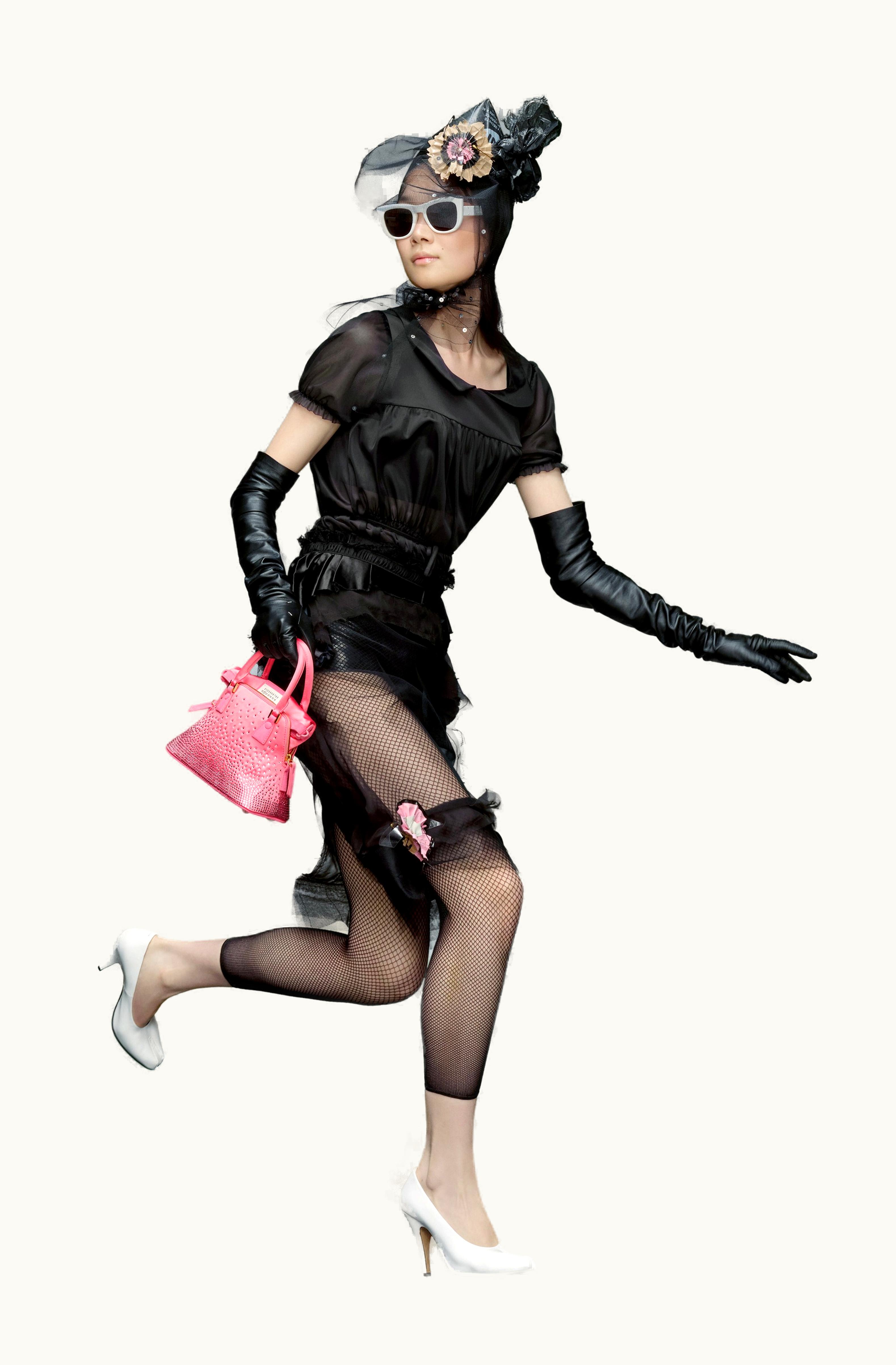 Maison Margiela Maison Margiela Women's 5ac Cinema Inferno Micro Bag Pink